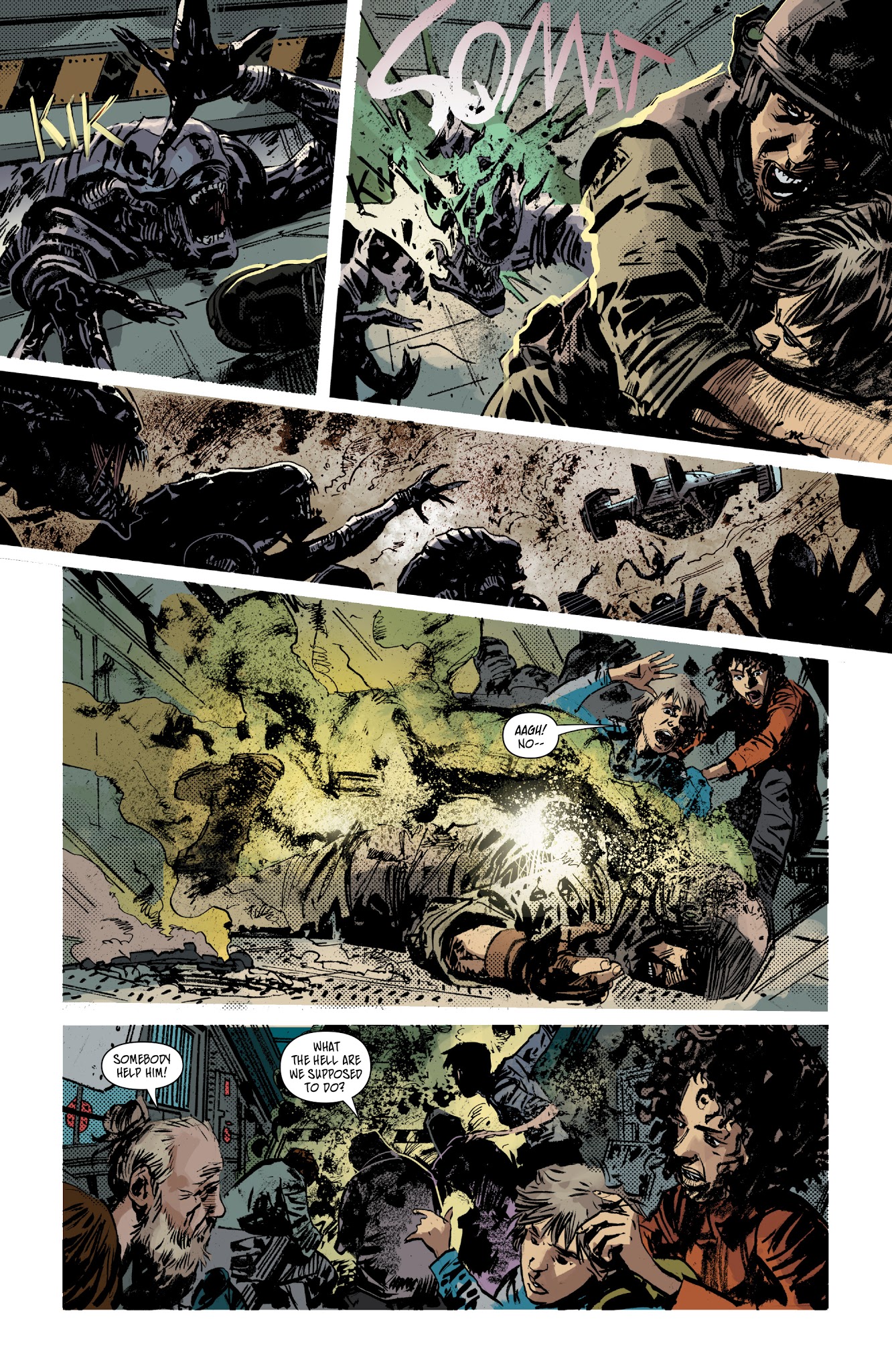 Read online Aliens: Dust To Dust comic -  Issue #1 - 20