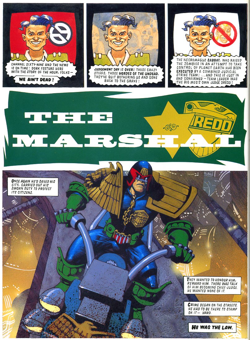 Read online Judge Dredd [Collections - Hamlyn | Mandarin] comic -  Issue # TPB Tales of the Damned - 4