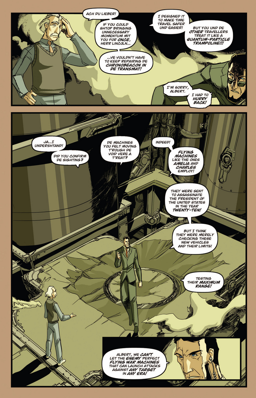 Read online Time Lincoln: Apocalypse Mao comic -  Issue # Full - 11