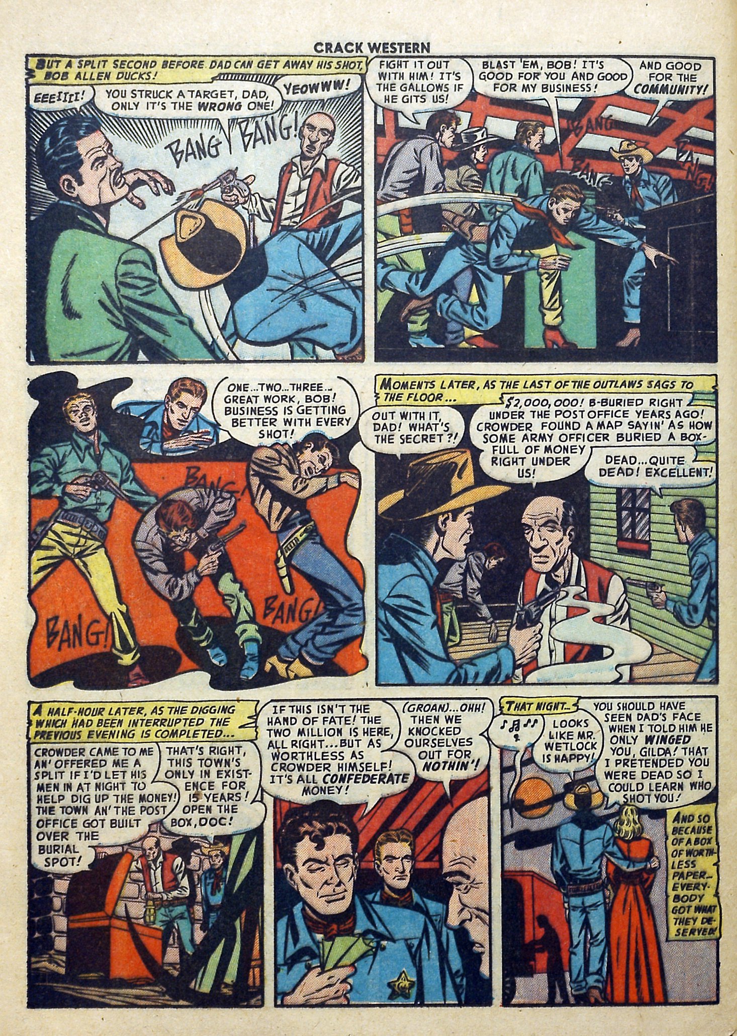 Read online Crack Western comic -  Issue #79 - 24