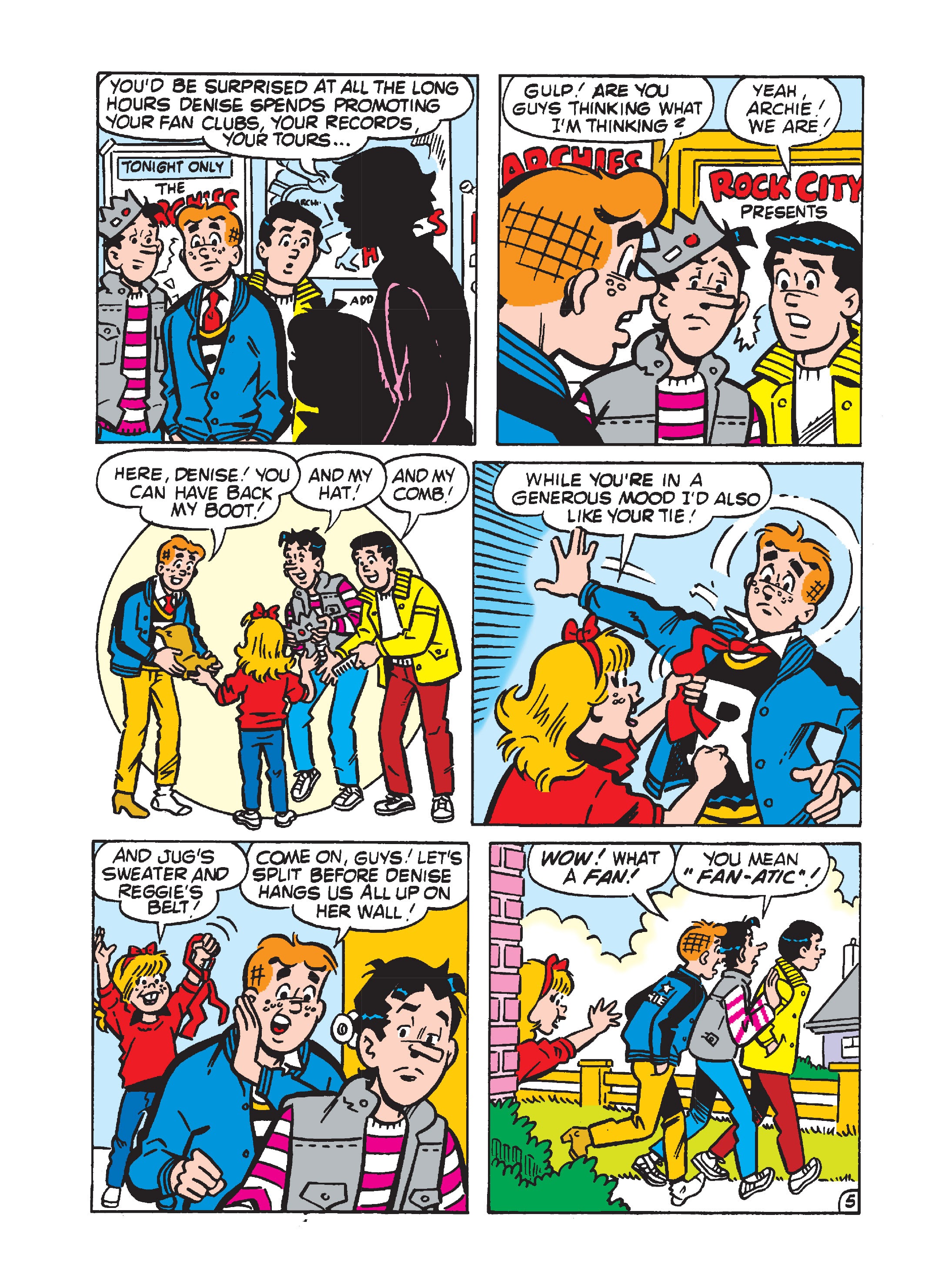 Read online Archie's Double Digest Magazine comic -  Issue #250 - 216