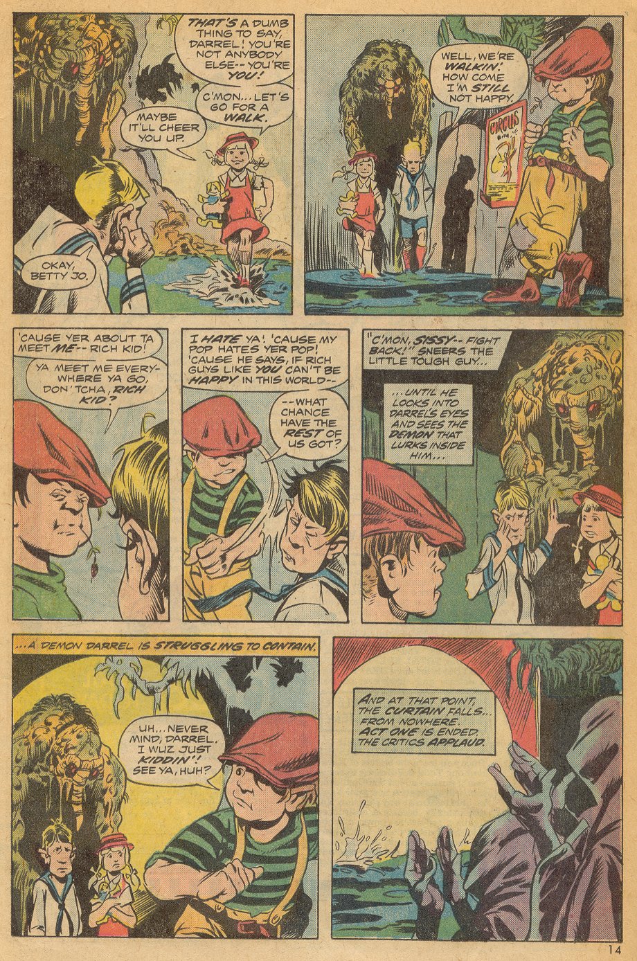 Read online Man-Thing (1974) comic -  Issue #6 - 8
