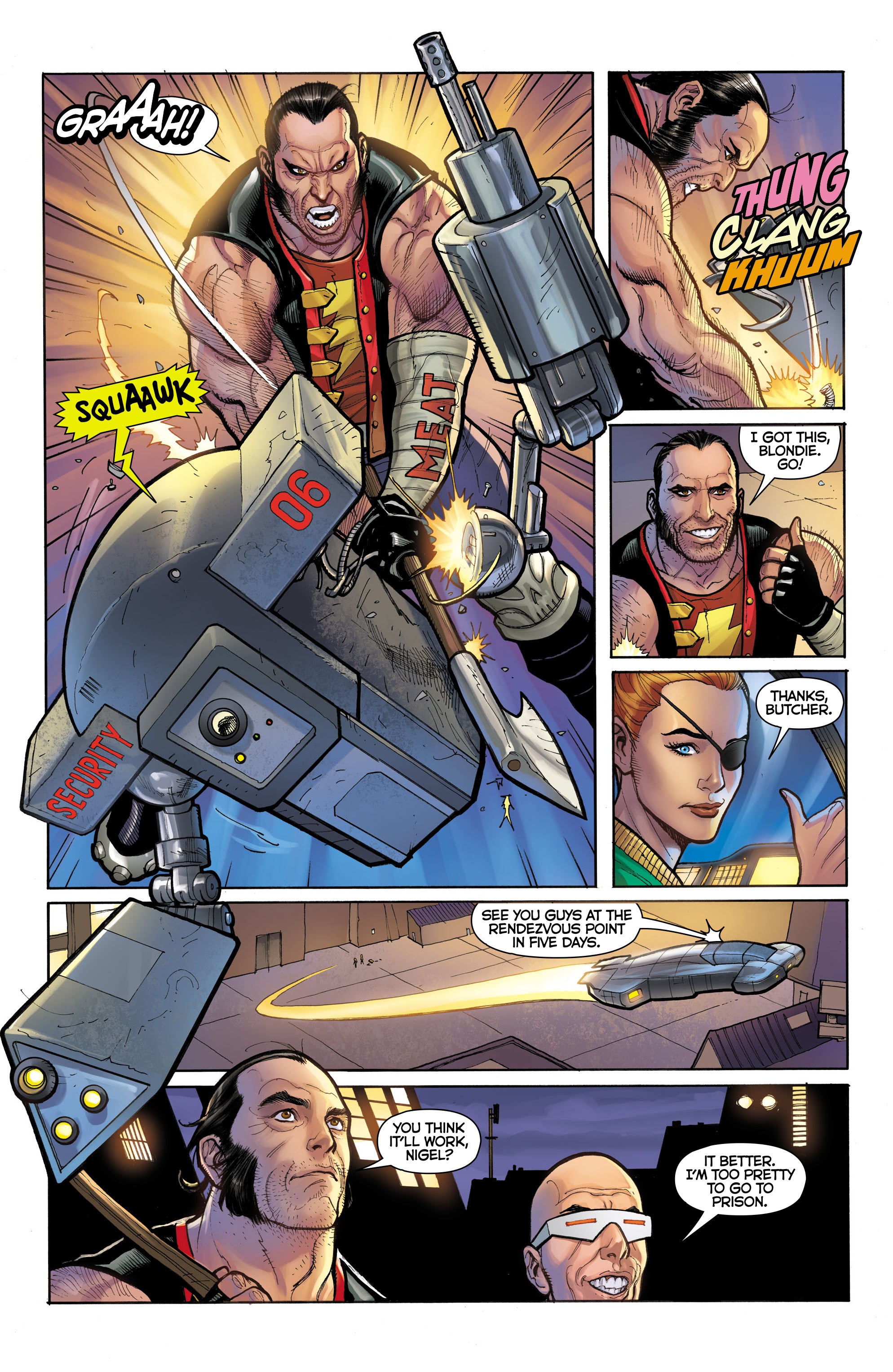 Read online Fight Girls comic -  Issue #5 - 12
