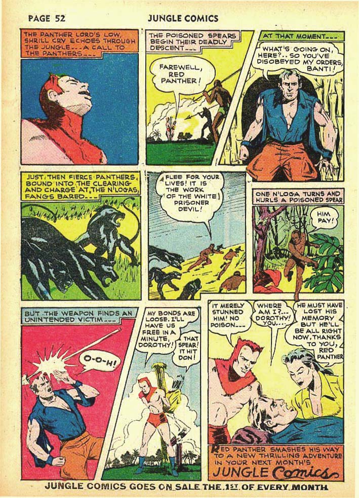 Read online Jungle Comics comic -  Issue #25 - 54