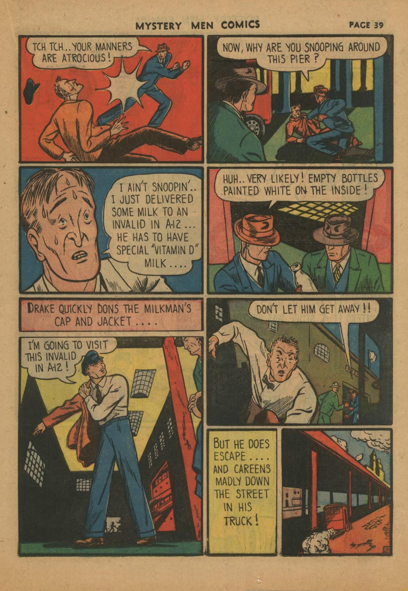 Read online Mystery Men Comics comic -  Issue #9 - 41