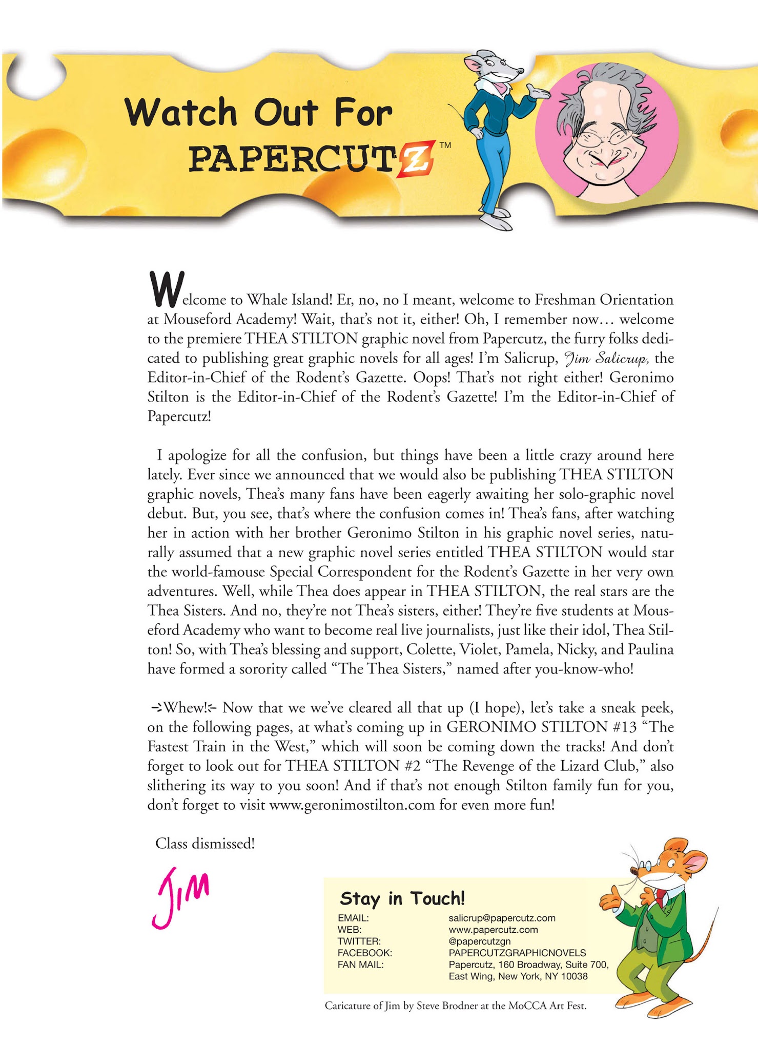 Read online Thea Stilton comic -  Issue # TPB 1 - 52