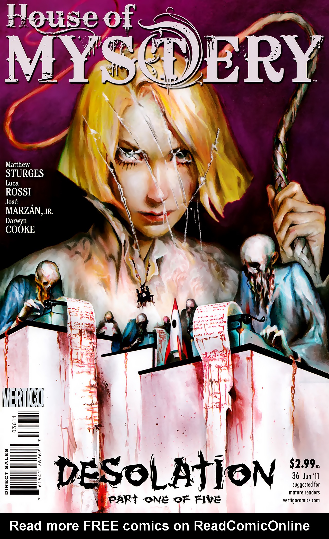 Read online House of Mystery (2008) comic -  Issue #36 - 1