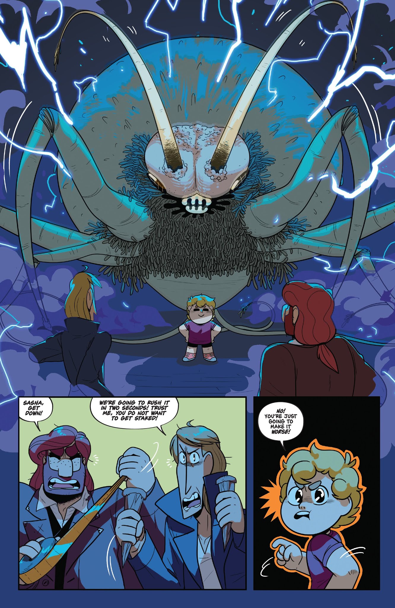 Read online The Backstagers Halloween Intermission comic -  Issue # Full - 24