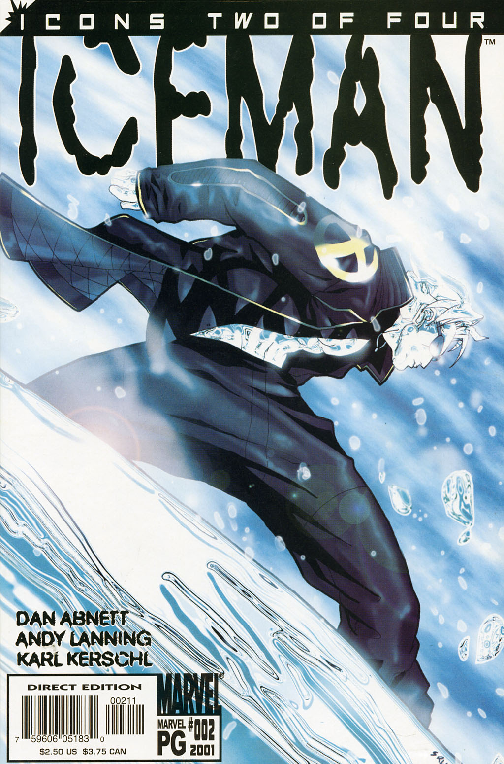 Read online Iceman (2001) comic -  Issue #2 - 1