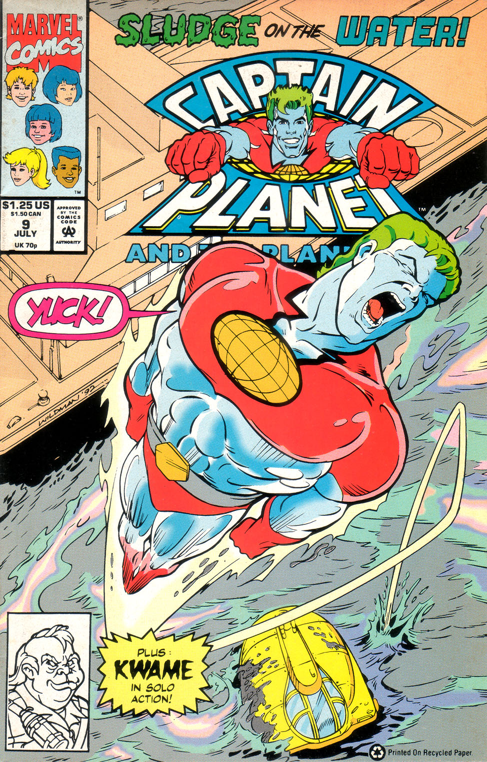 Read online Captain Planet and the Planeteers comic -  Issue #9 - 1