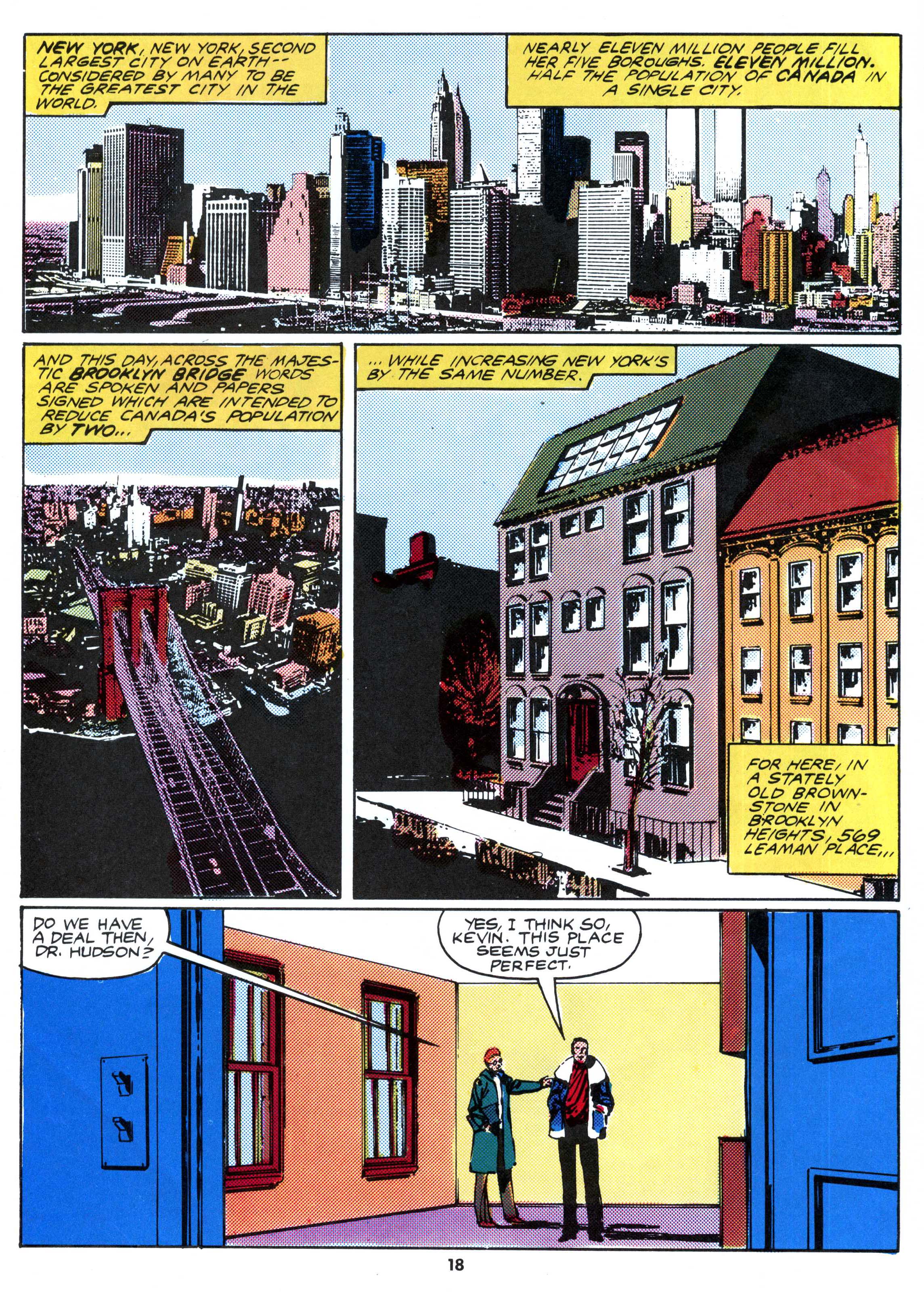 Read online Secret Wars (1985) comic -  Issue #28 - 18