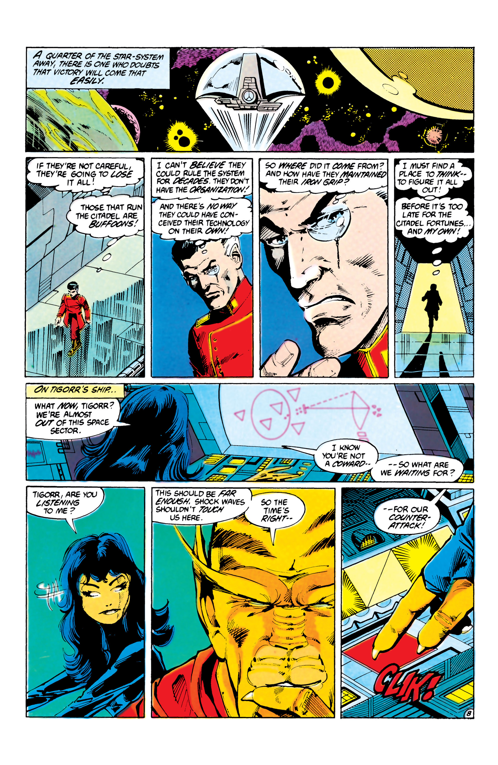 Read online The Omega Men (1983) comic -  Issue #6 - 9