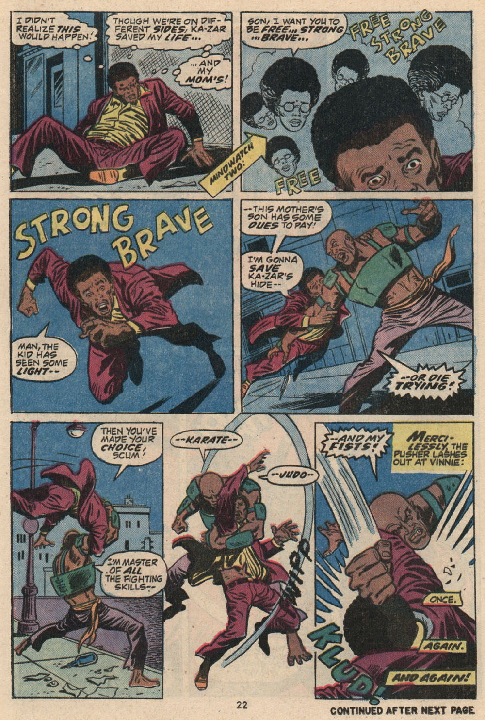 Read online Astonishing Tales (1970) comic -  Issue #16 - 16