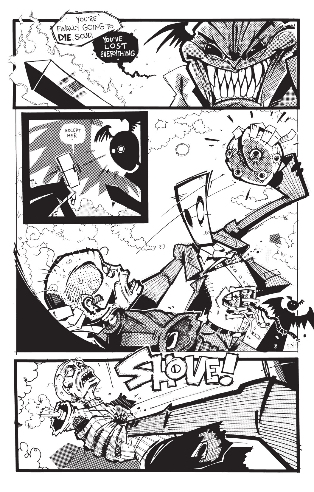 Read online Scud: The Disposable Assassin: The Whole Shebang comic -  Issue # TPB (Part 4) - 128