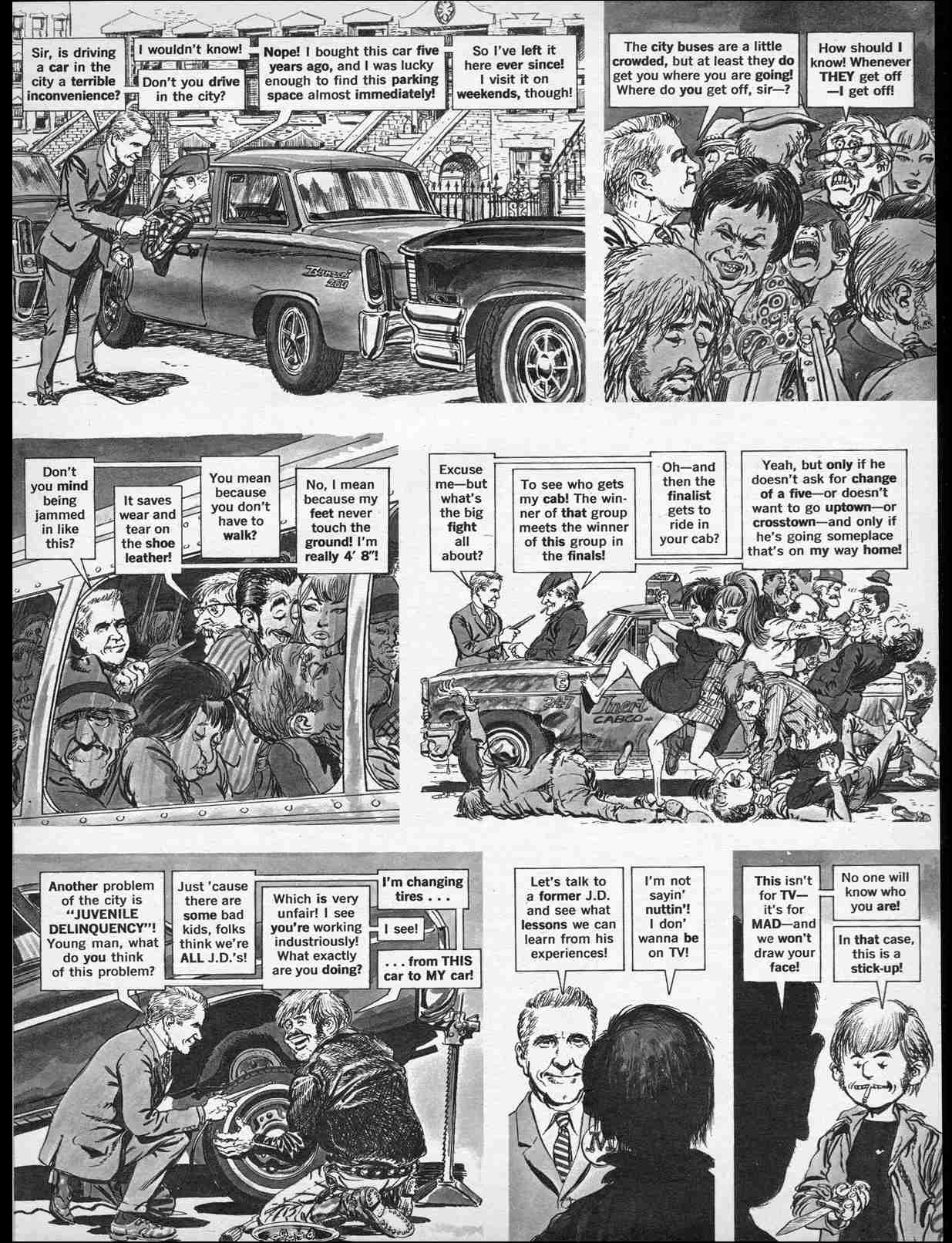 Read online MAD comic -  Issue #129 - 37