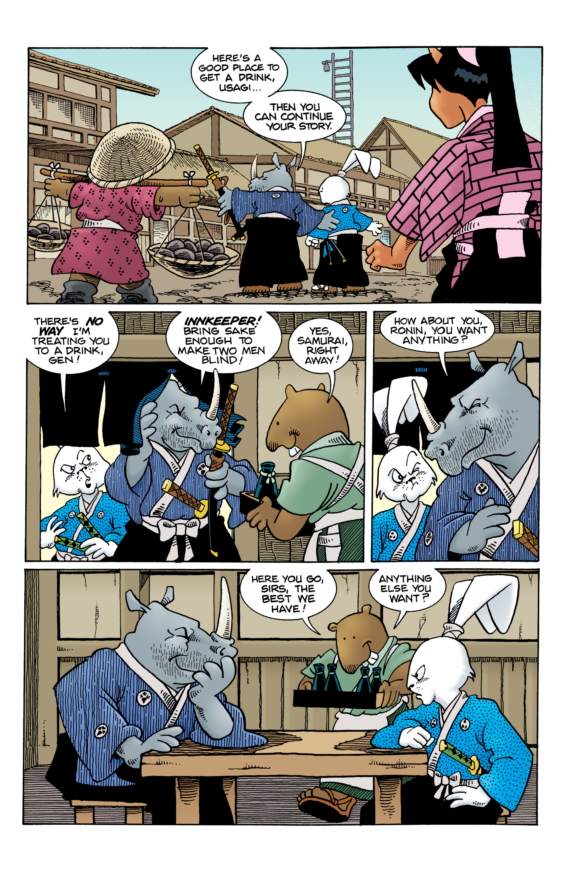 Read online Usagi Yojimbo Color Classics comic -  Issue #3 - 13