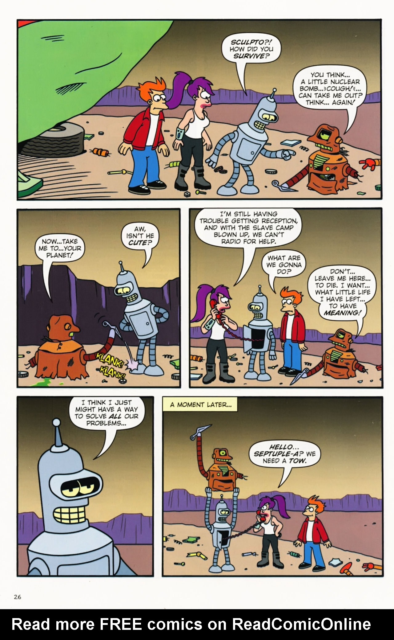 Read online Futurama Comics comic -  Issue #53 - 25