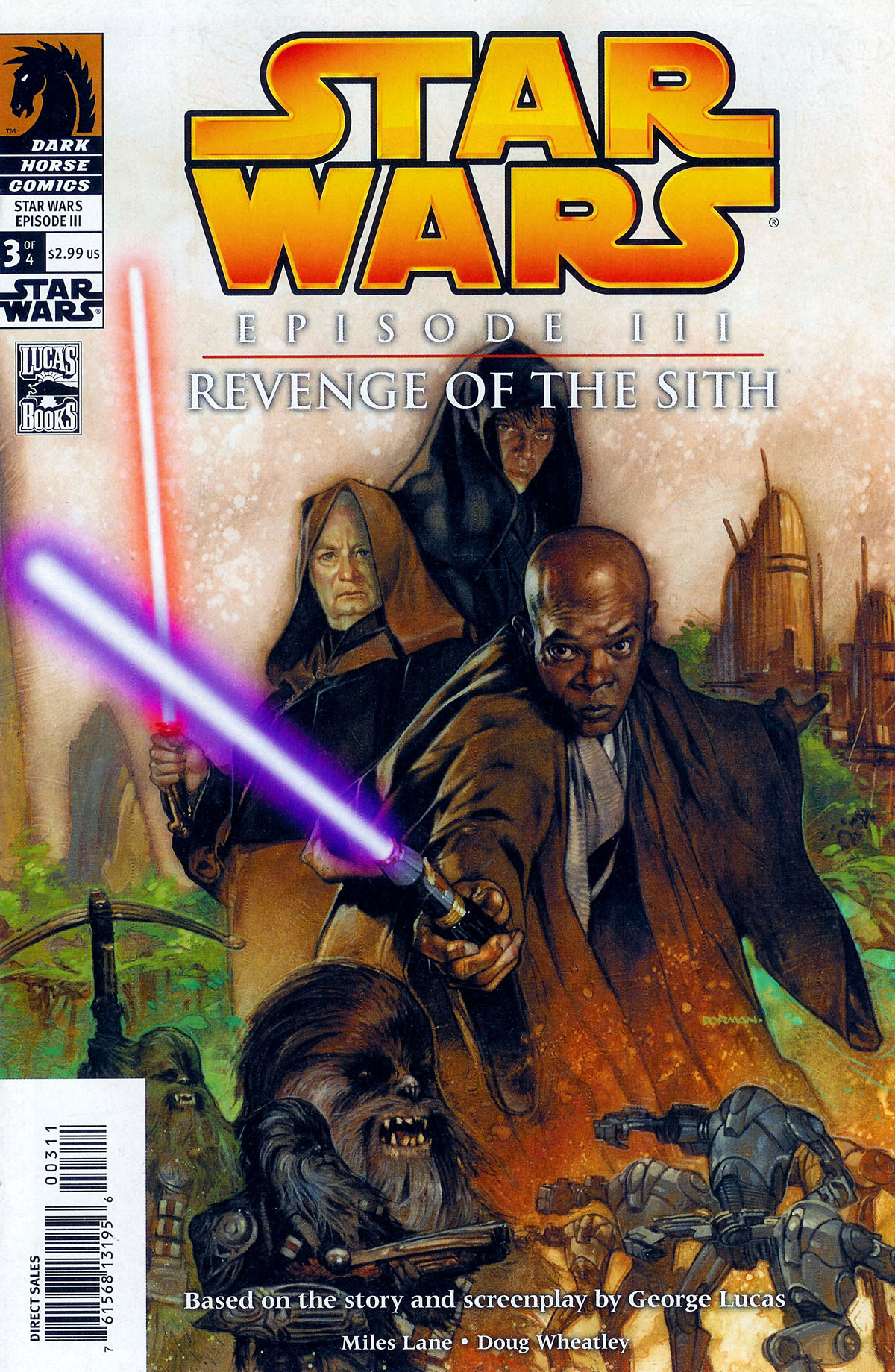 Read online Star Wars: Episode III - Revenge Of The Sith comic -  Issue #3 - 1
