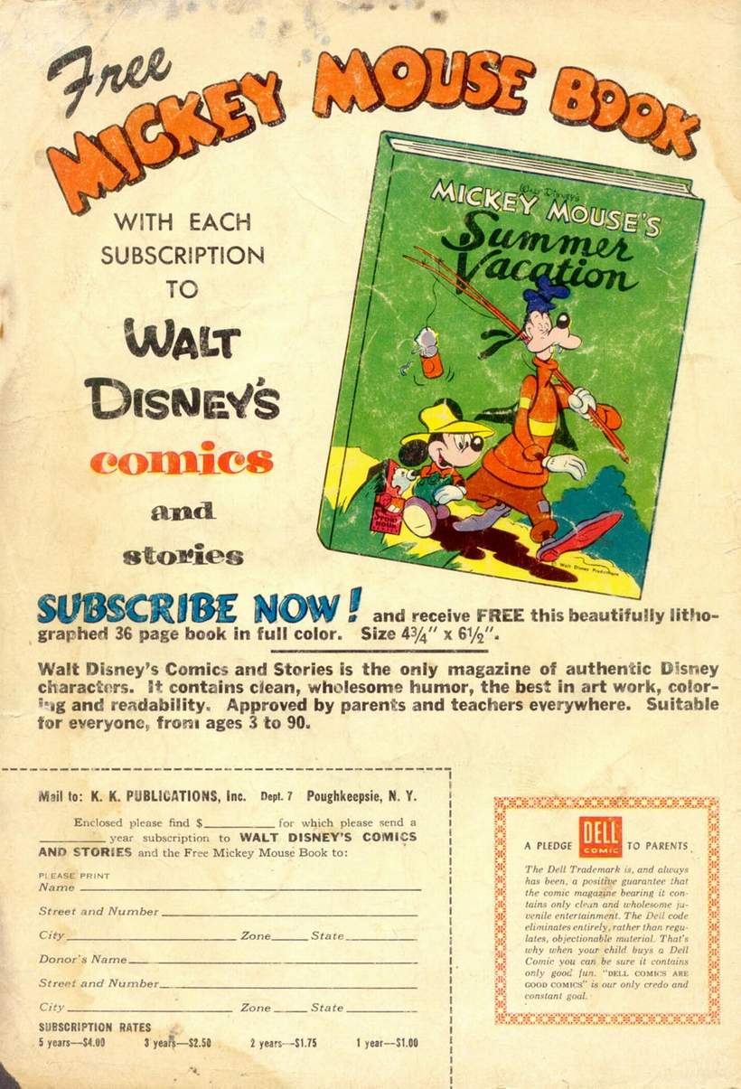 Read online Walt Disney's Comics and Stories comic -  Issue #178 - 36