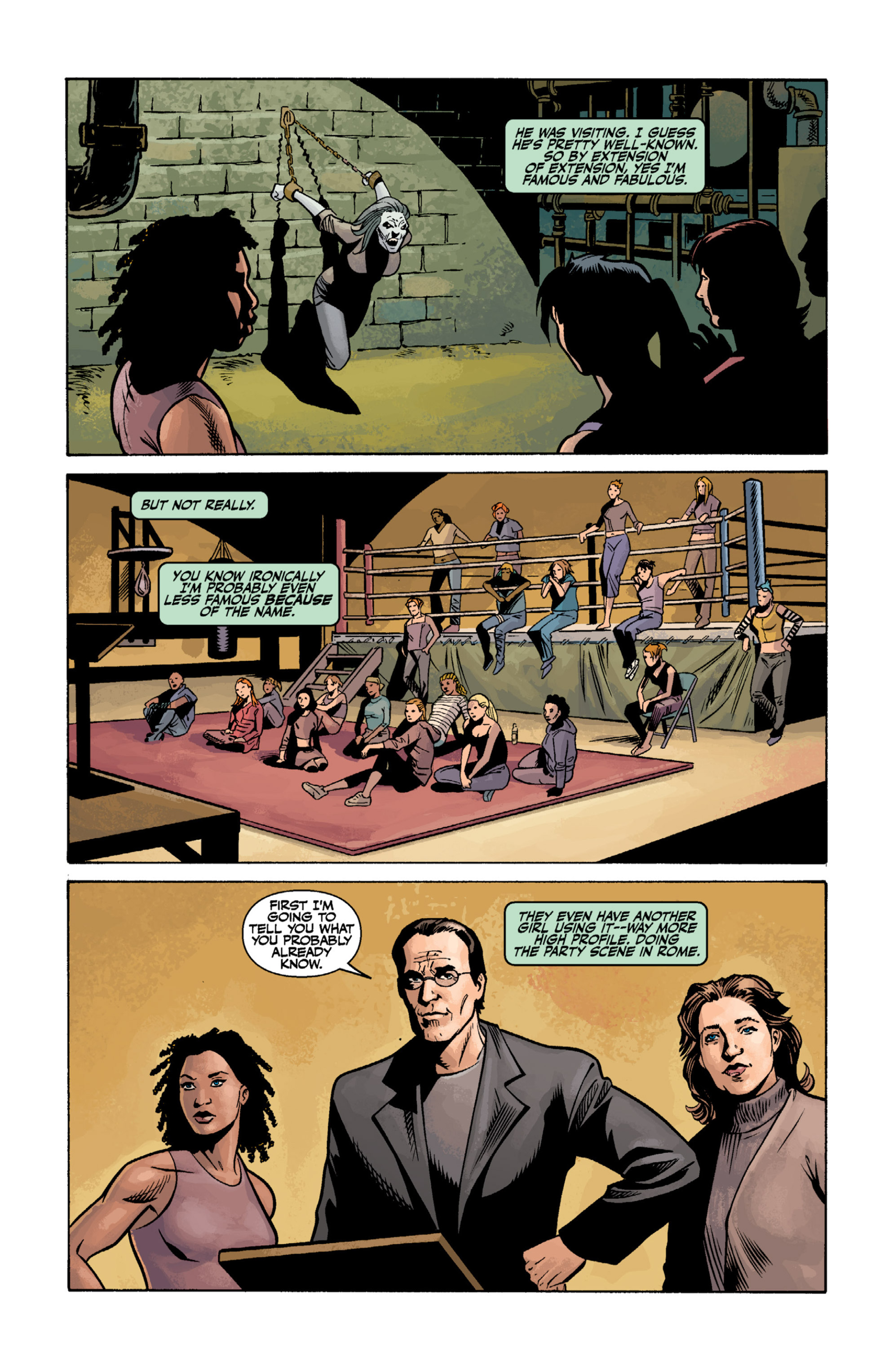 Read online Buffy the Vampire Slayer Season Eight comic -  Issue # _TPB 1 - The Long Way Home - 106