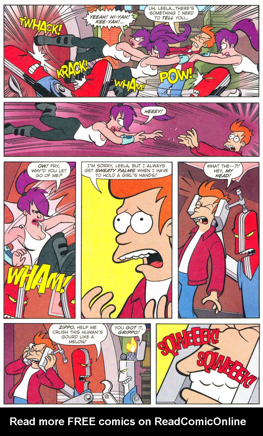 Read online Futurama Comics comic -  Issue #21 - 25