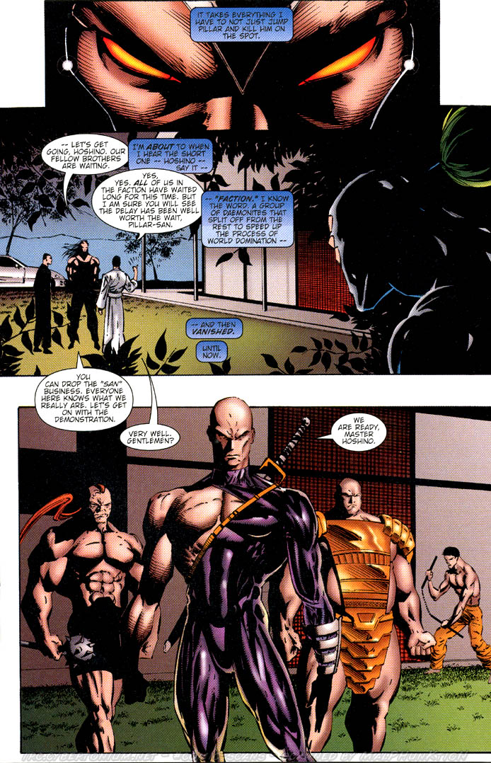 Read online Warblade: Endangered Species comic -  Issue #1 - 13