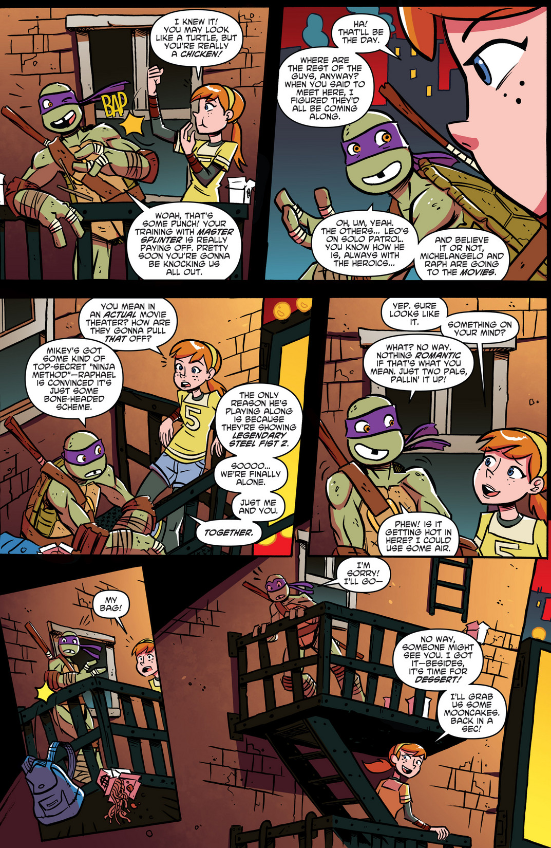 Read online Teenage Mutant Ninja Turtles New Animated Adventures comic -  Issue #7 - 4
