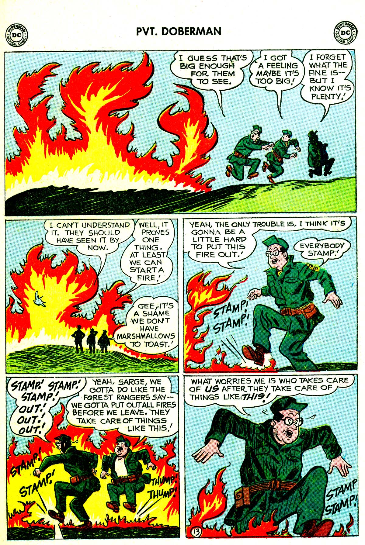 Read online Sgt. Bilko's Pvt. Doberman comic -  Issue #8 - 17