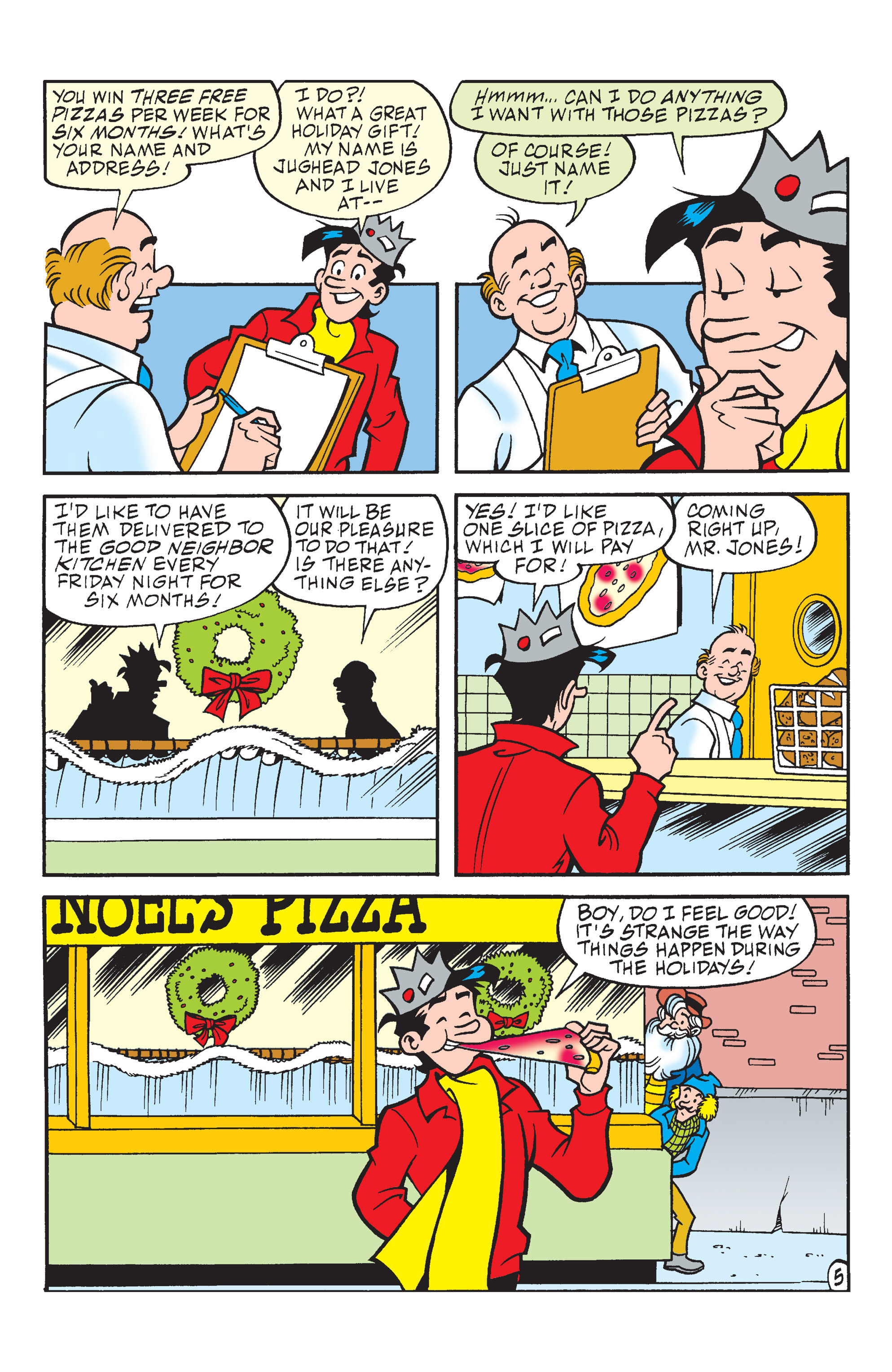 Read online Archie Meets Santa comic -  Issue # TPB - 12