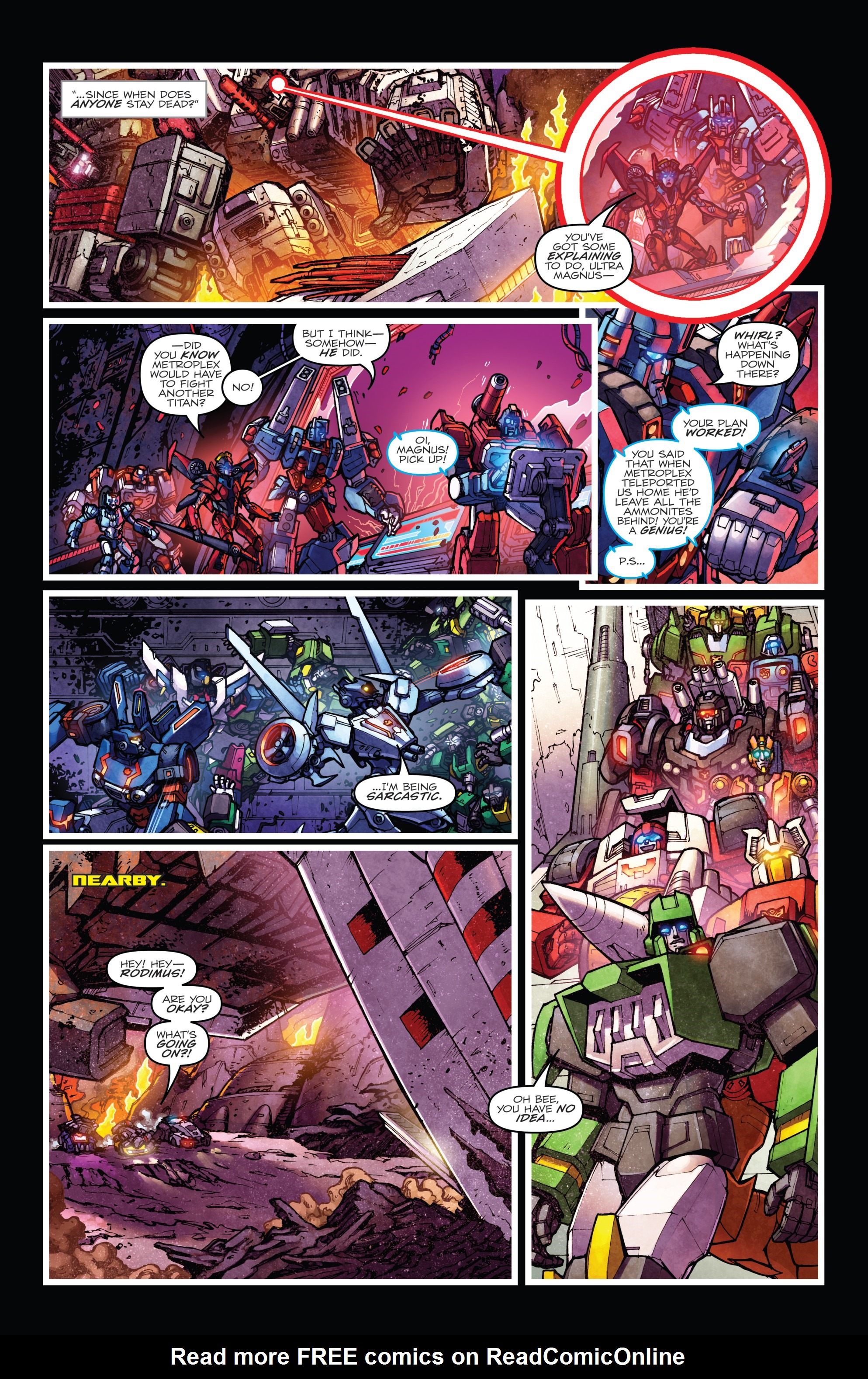 Read online Transformers: The IDW Collection Phase Two comic -  Issue # TPB 6 (Part 3) - 2