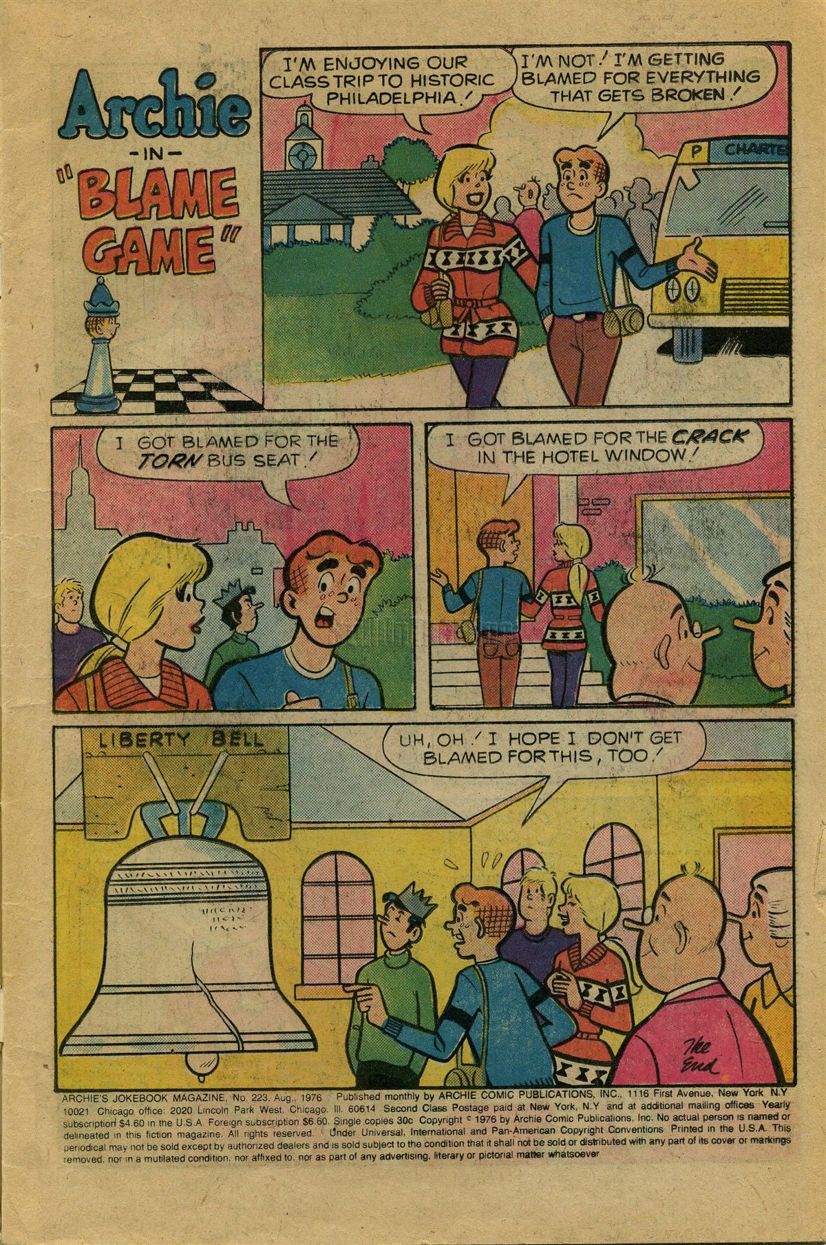 Read online Archie's Joke Book Magazine comic -  Issue #223 - 3