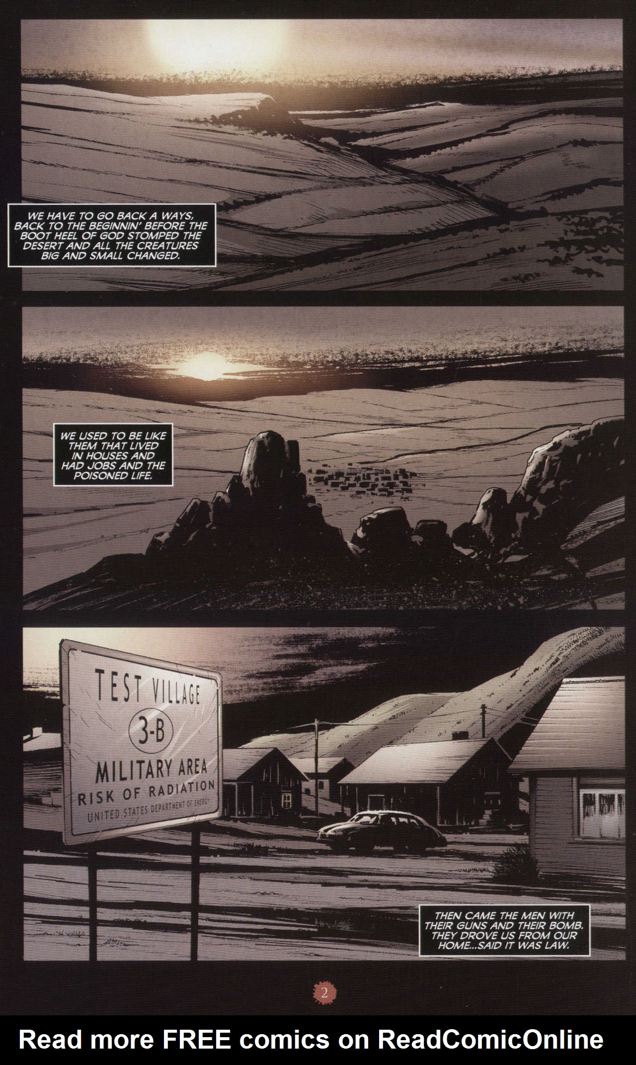 Read online The Hills Have Eyes: The Beginning comic -  Issue # TPB - 7