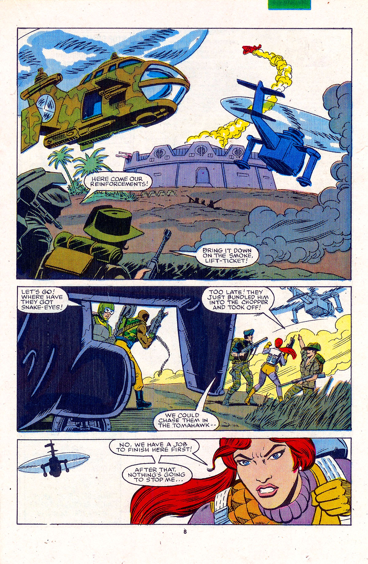 Read online G.I. Joe: A Real American Hero comic -  Issue #56 - 9