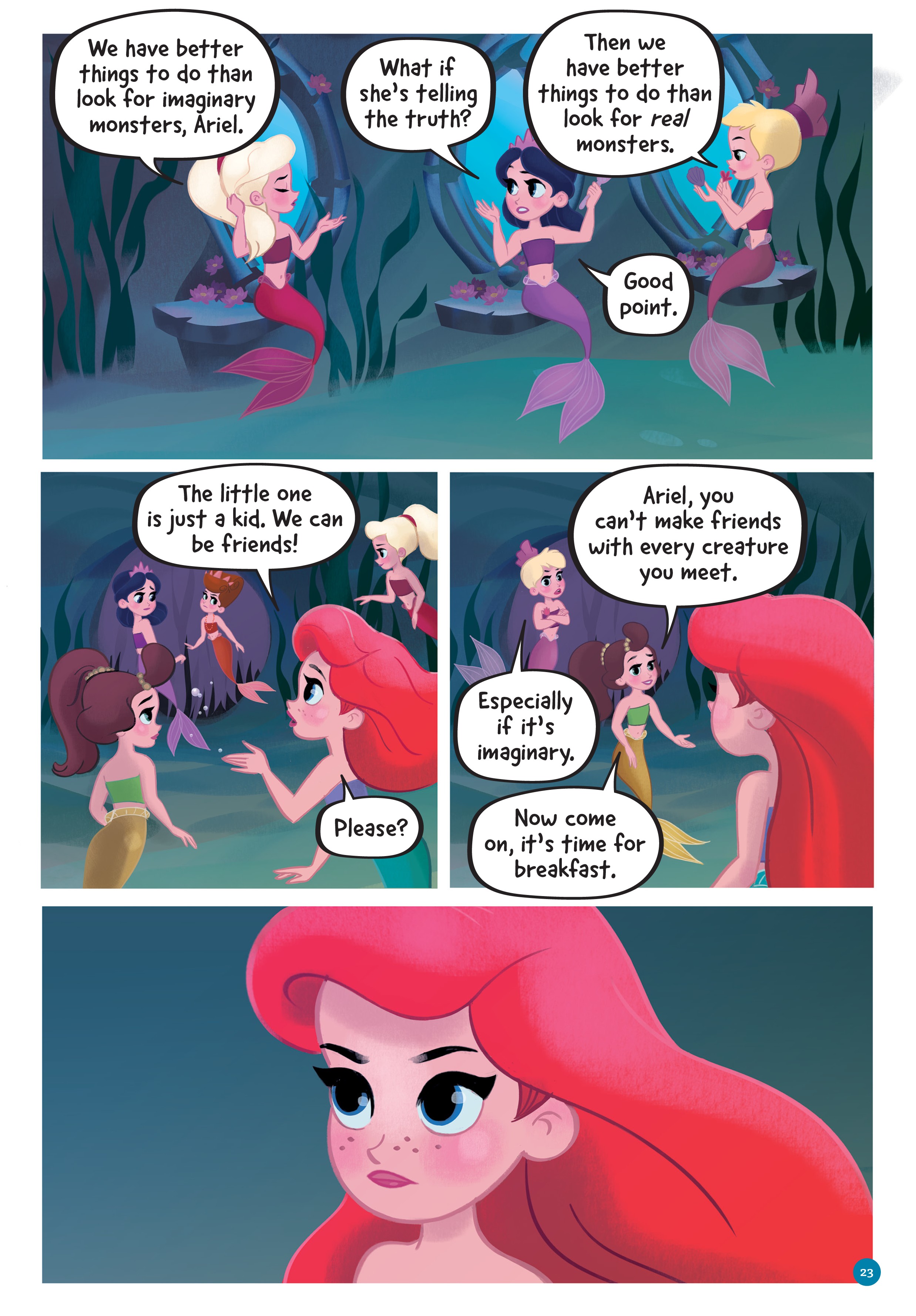 Read online Disney Princess: Ariel and the Sea Wolf comic -  Issue # Full - 21