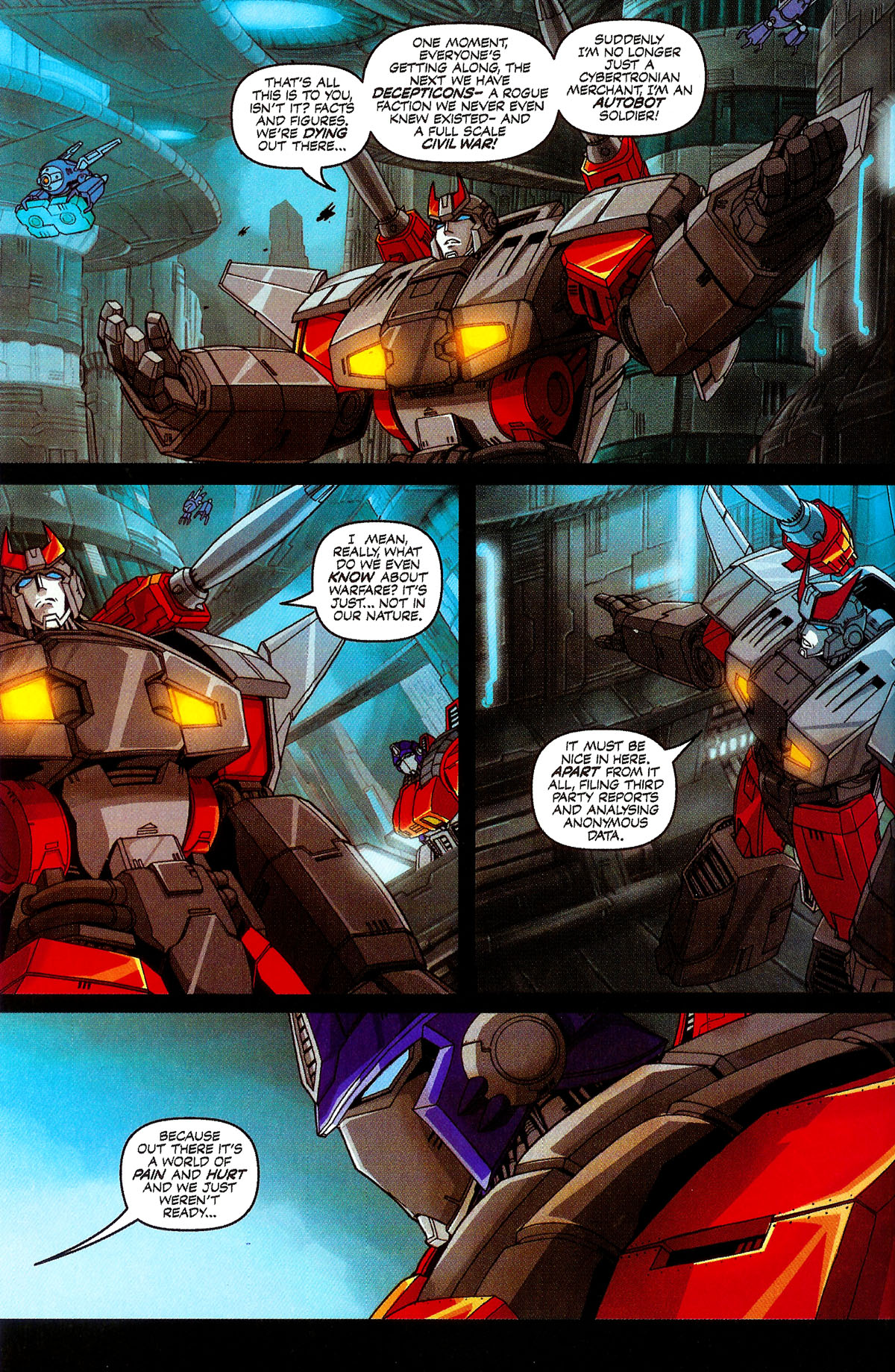 Read online Transformers: The War Within comic -  Issue #1 - 6