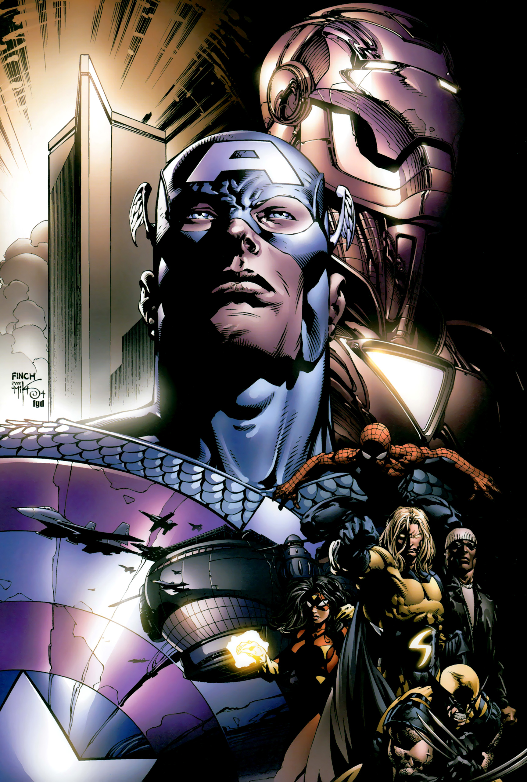 Read online New Avengers Poster Book comic -  Issue # Full - 30
