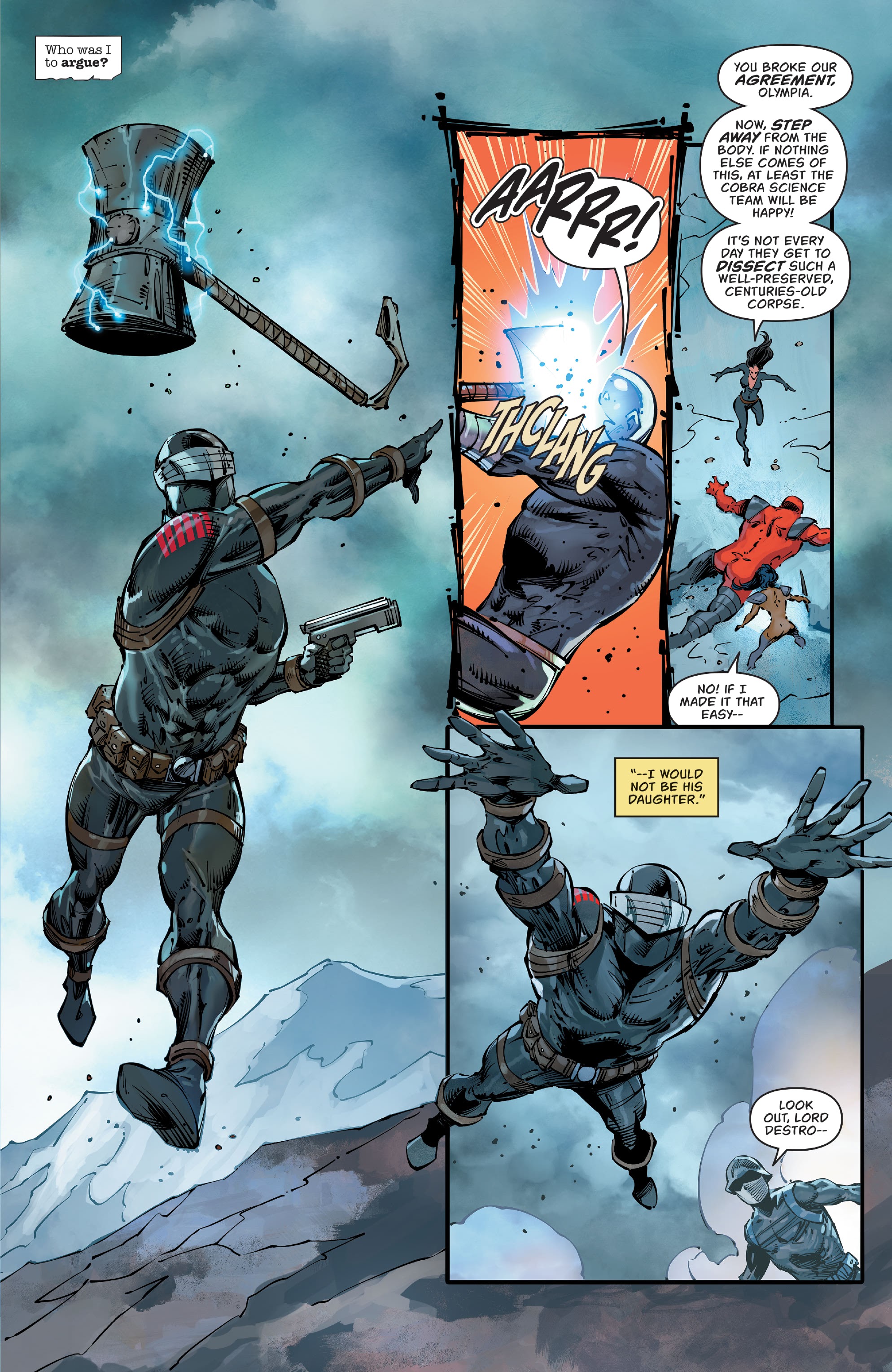 Read online Snake Eyes: Deadgame comic -  Issue #5 - 8