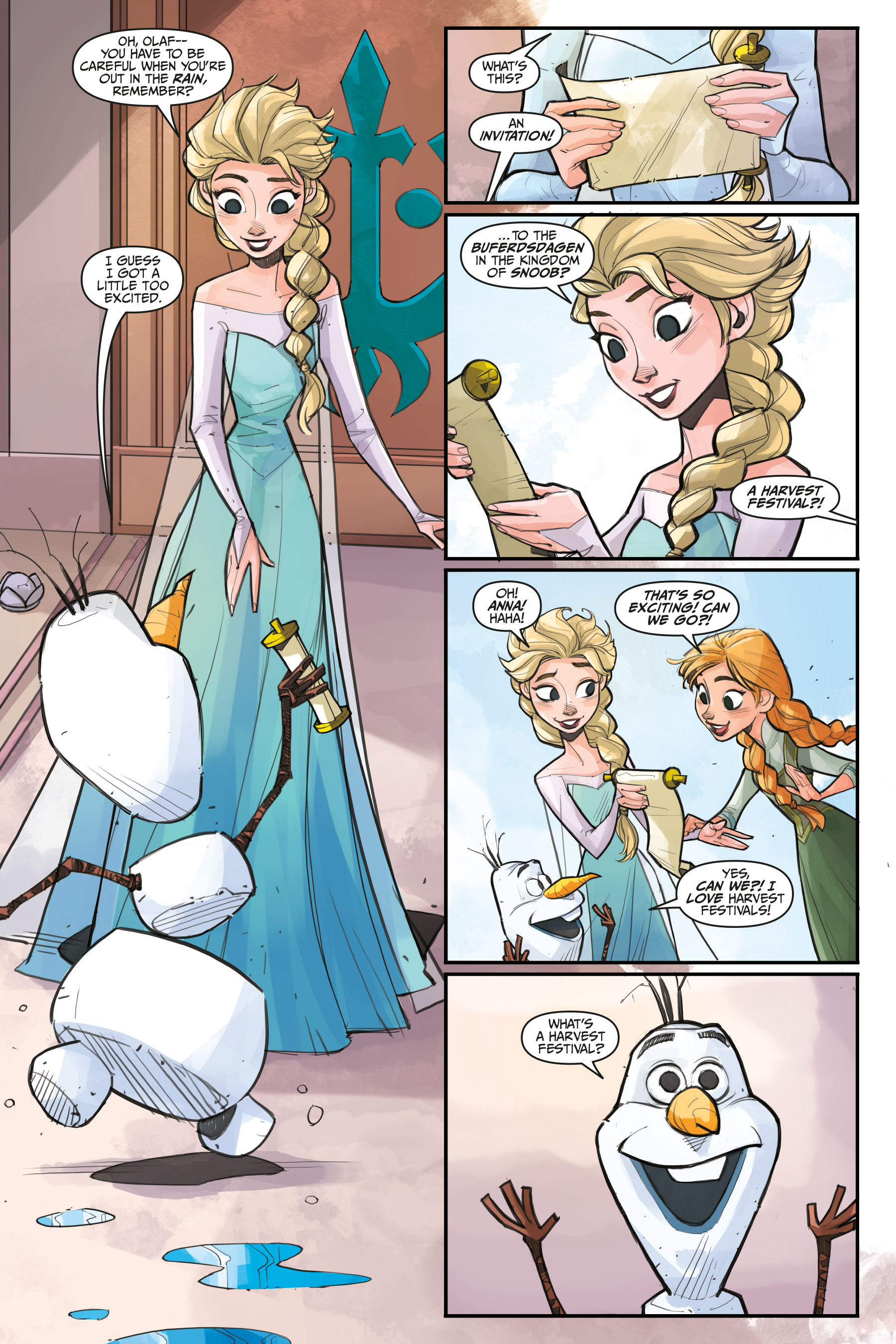 Read online Disney Frozen: Reunion Road comic -  Issue # _TPB - 9