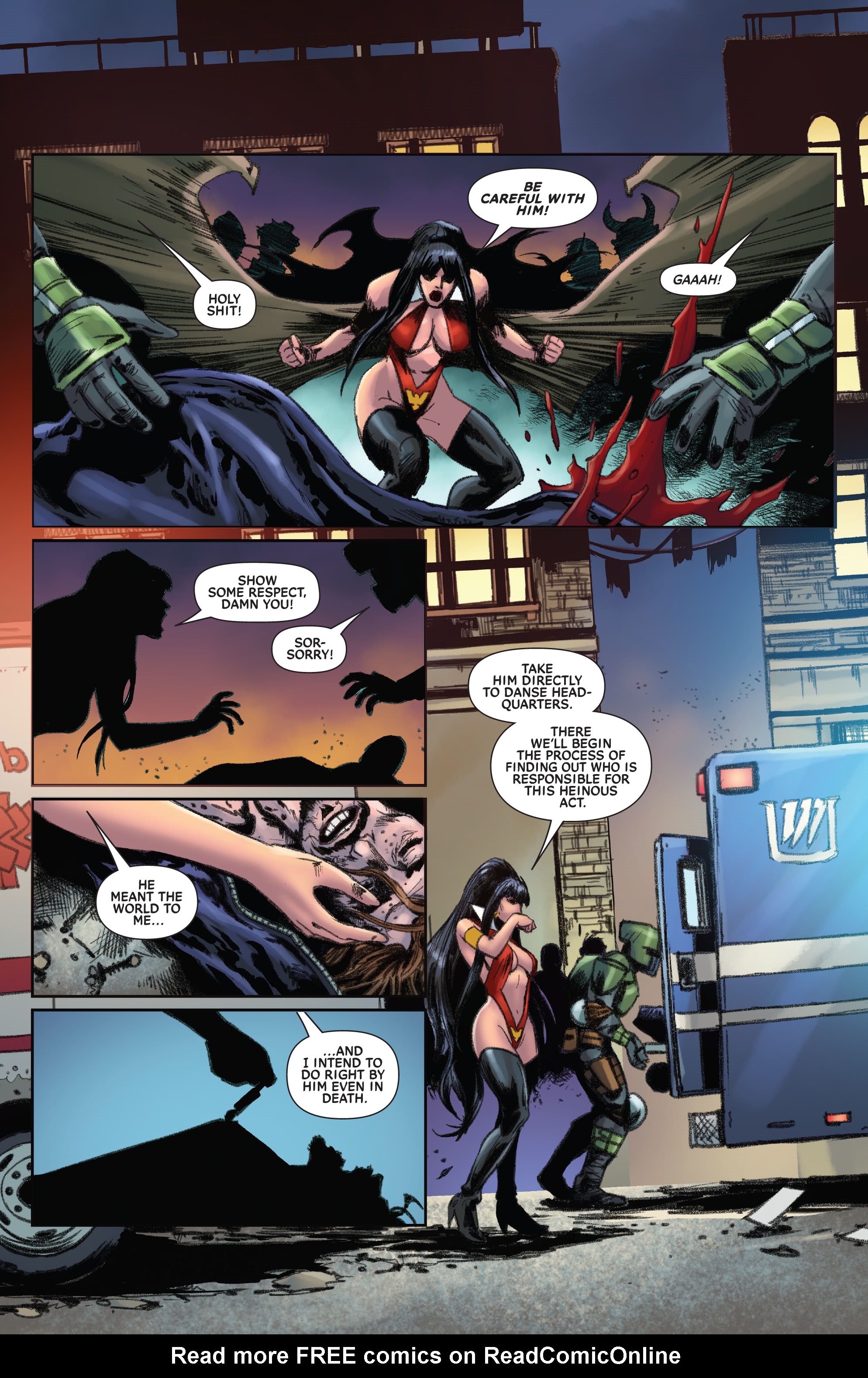 Read online Vampirella Strikes (2022) comic -  Issue #11 - 11