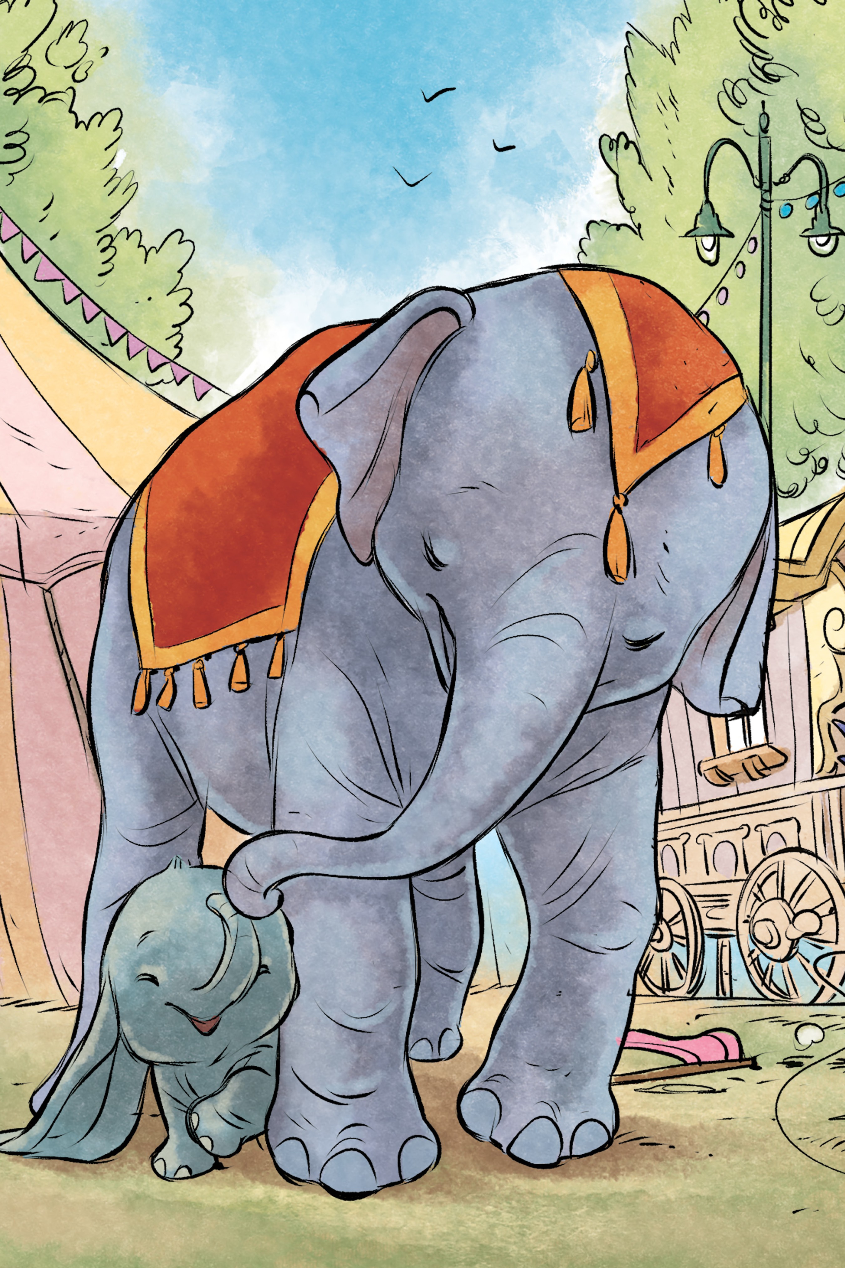 Read online Disney Dumbo: Friends in High Places comic -  Issue # Full - 3