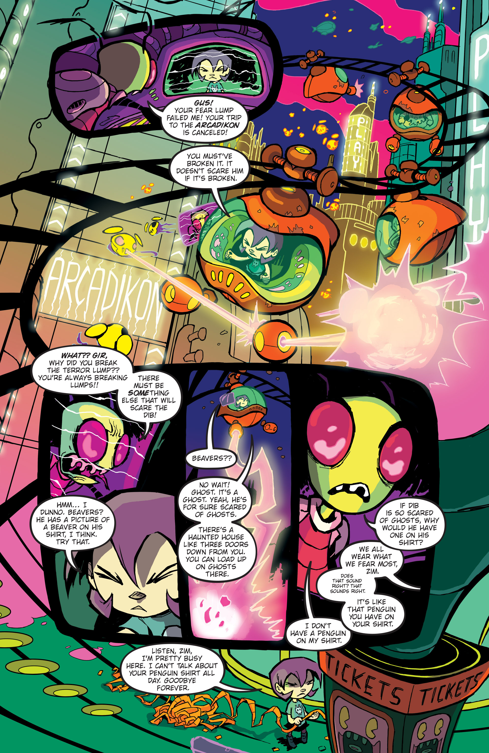 Read online Invader Zim comic -  Issue #16 - 8