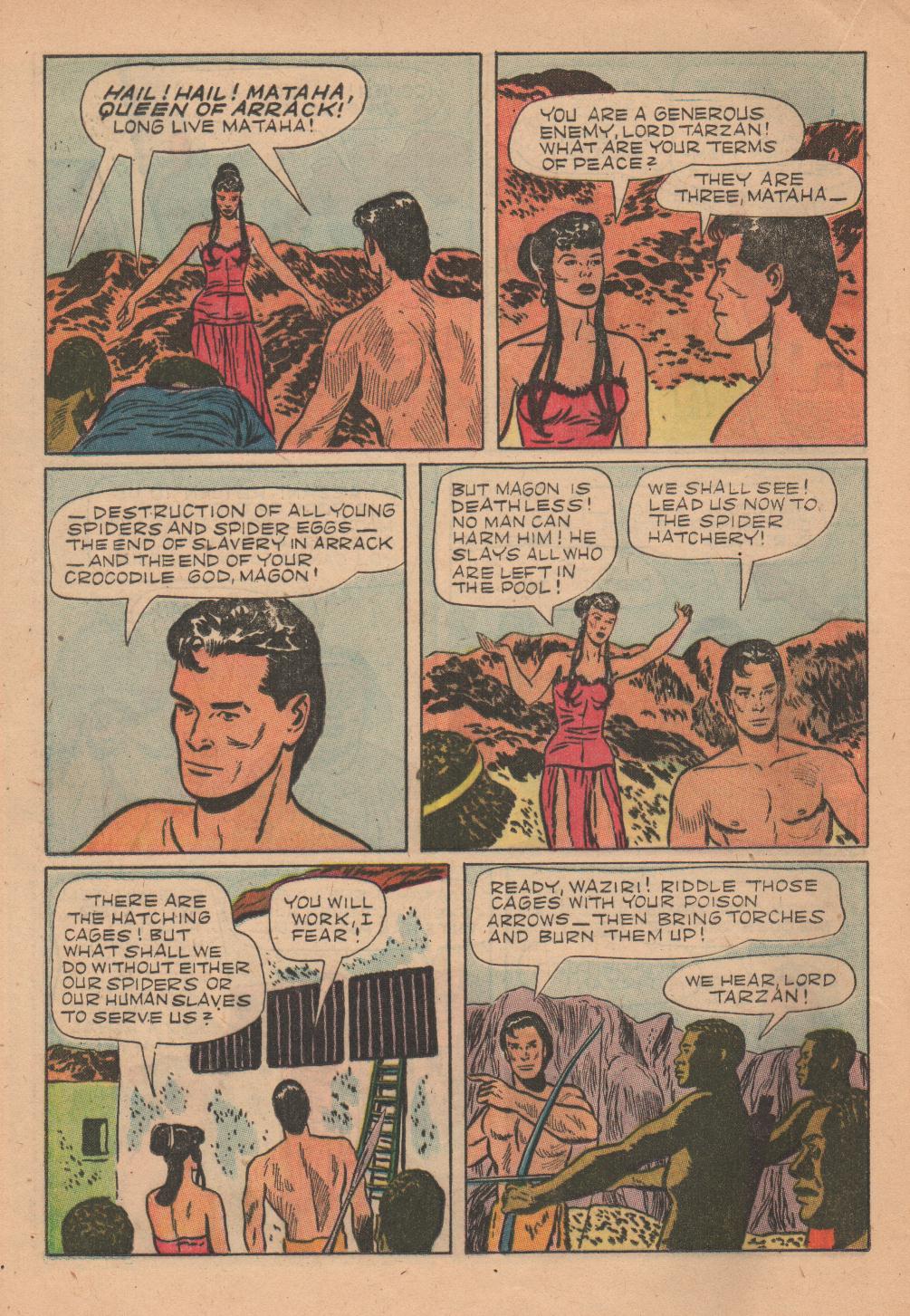 Read online Tarzan (1948) comic -  Issue #30 - 20