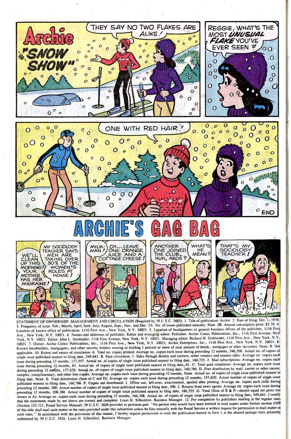 Read online Archie (1960) comic -  Issue #279 - 10