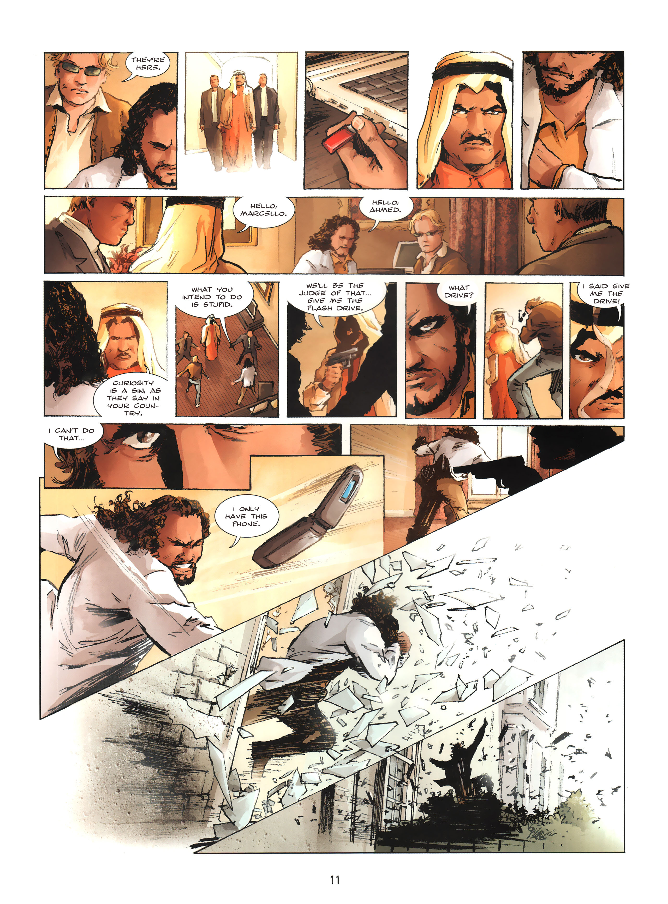 Read online Firewall comic -  Issue #2 - 12