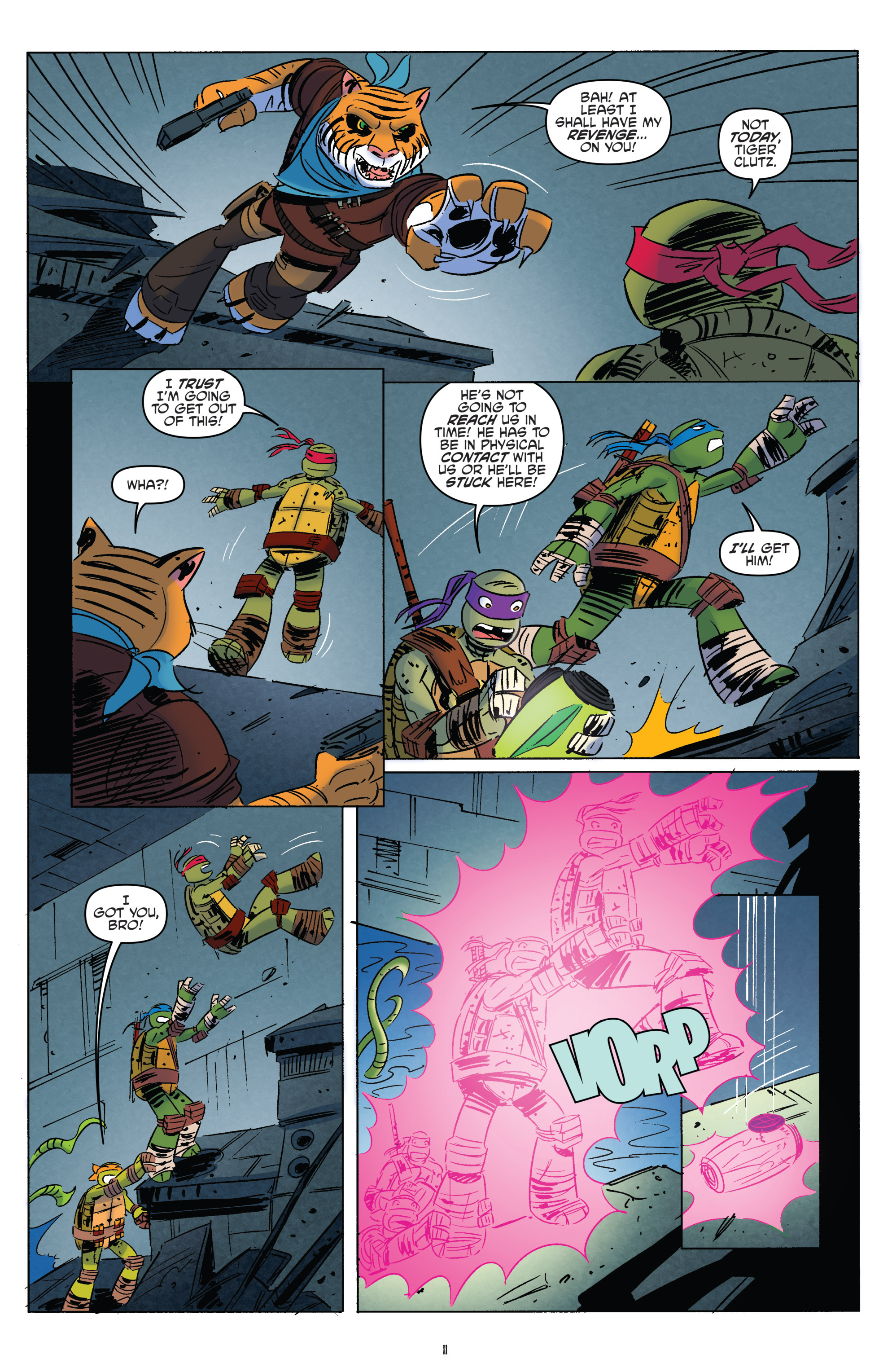 Read online Teenage Mutant Ninja Turtles New Animated Adventures comic -  Issue #18 - 13