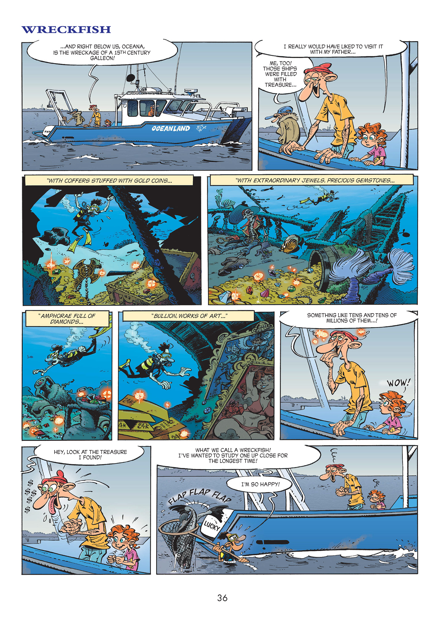 Read online Sea Creatures comic -  Issue #1 - 38