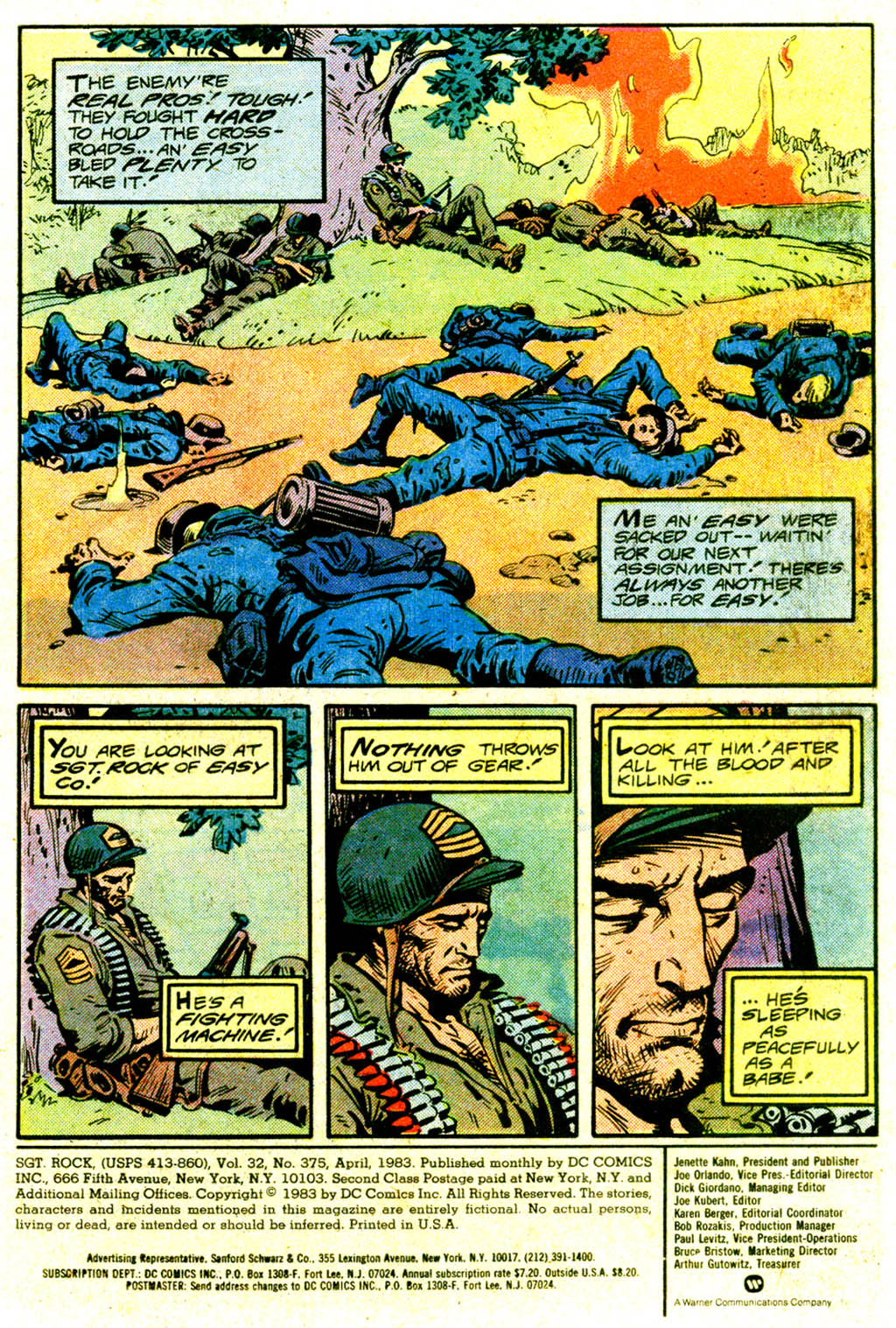 Read online Sgt. Rock comic -  Issue #375 - 3