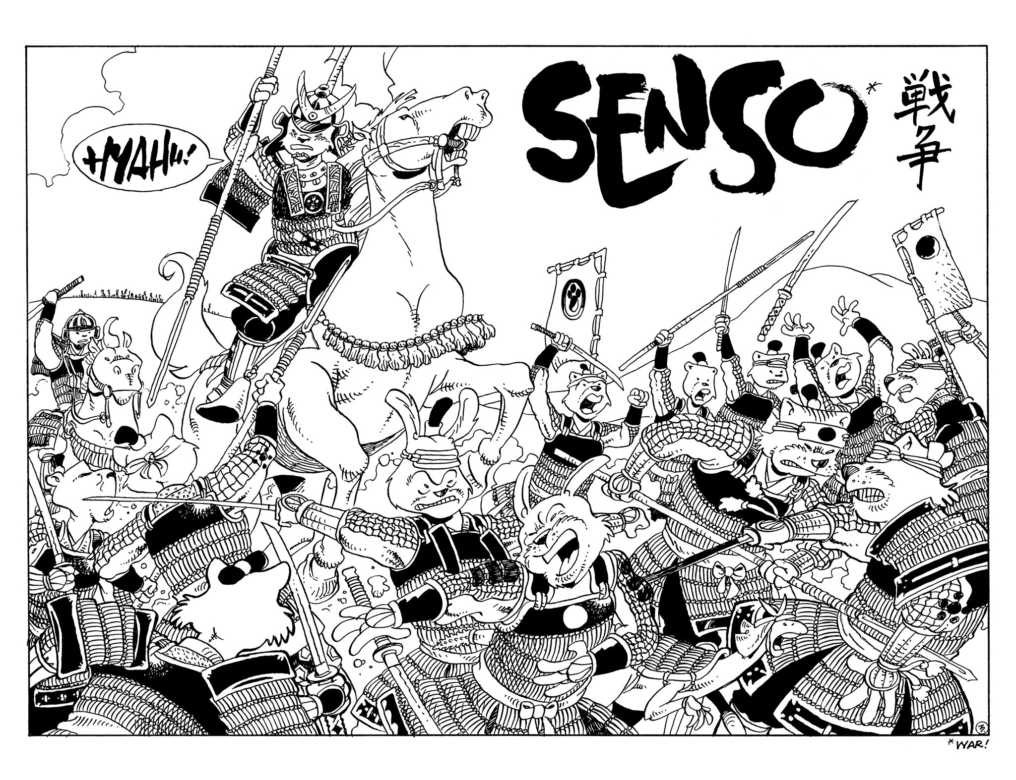 Read online Usagi Yojimbo: Senso comic -  Issue #1 - 4