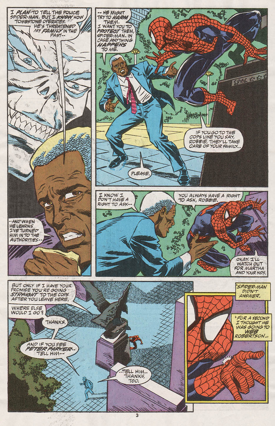 Read online Web of Spider-Man (1985) comic -  Issue #68 - 4