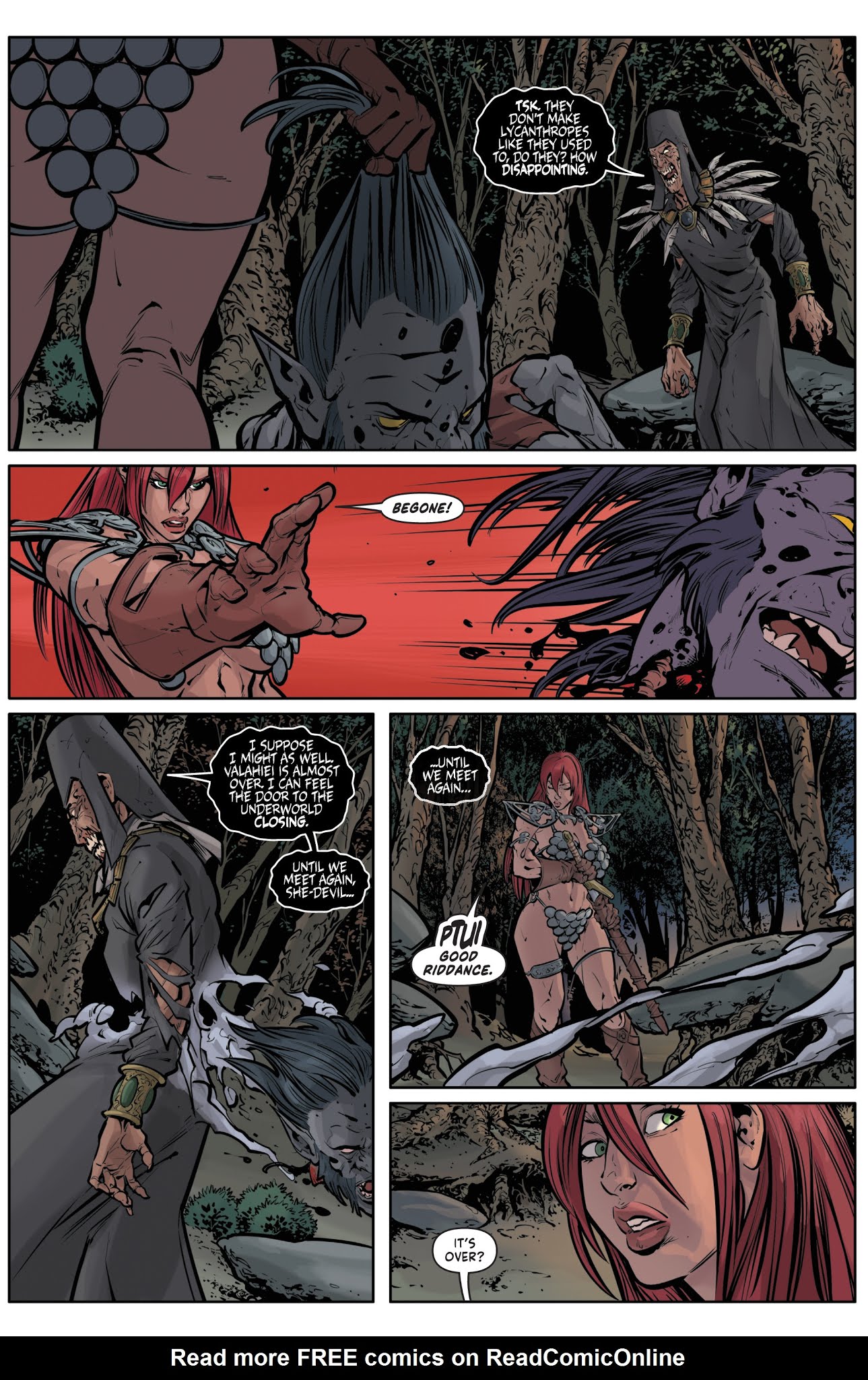 Read online Red Sonja: Halloween Special comic -  Issue # Full - 20